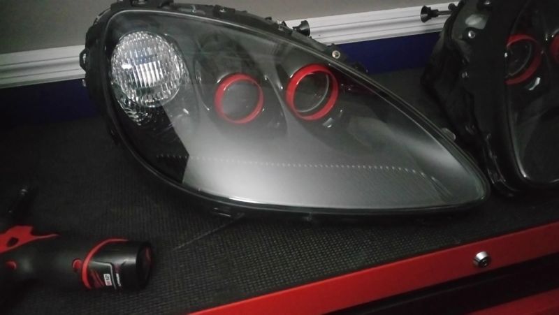 2005-2013 Corvette C6 Complete Headlight Assemblies (refurbished)