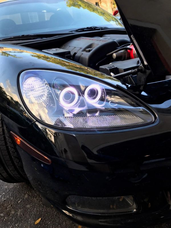 Orion V2 LED Angel Eyes (144 LEDs) for Chevy Corvette C6 2005-2013