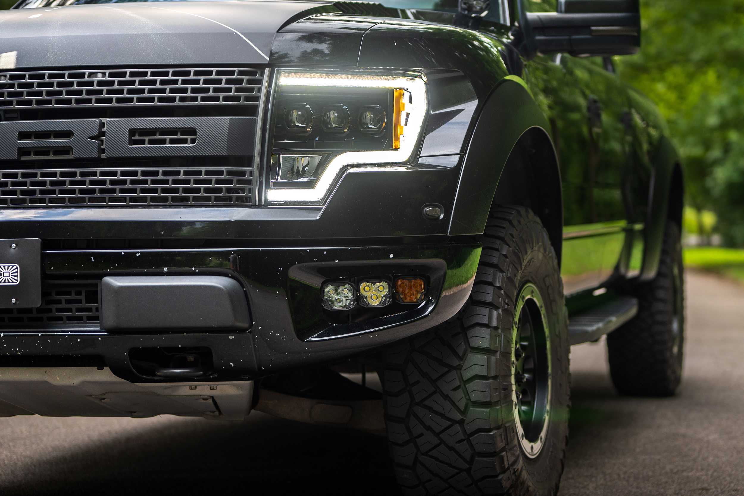 10-14 Ford Raptor 4Banger LED Fog Lights photo 3