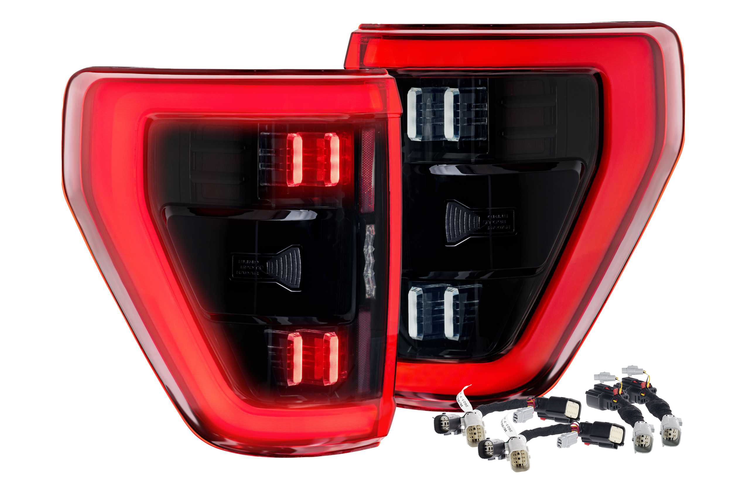 21-23 Ford F-150 XB LED Tail Lights (Red)