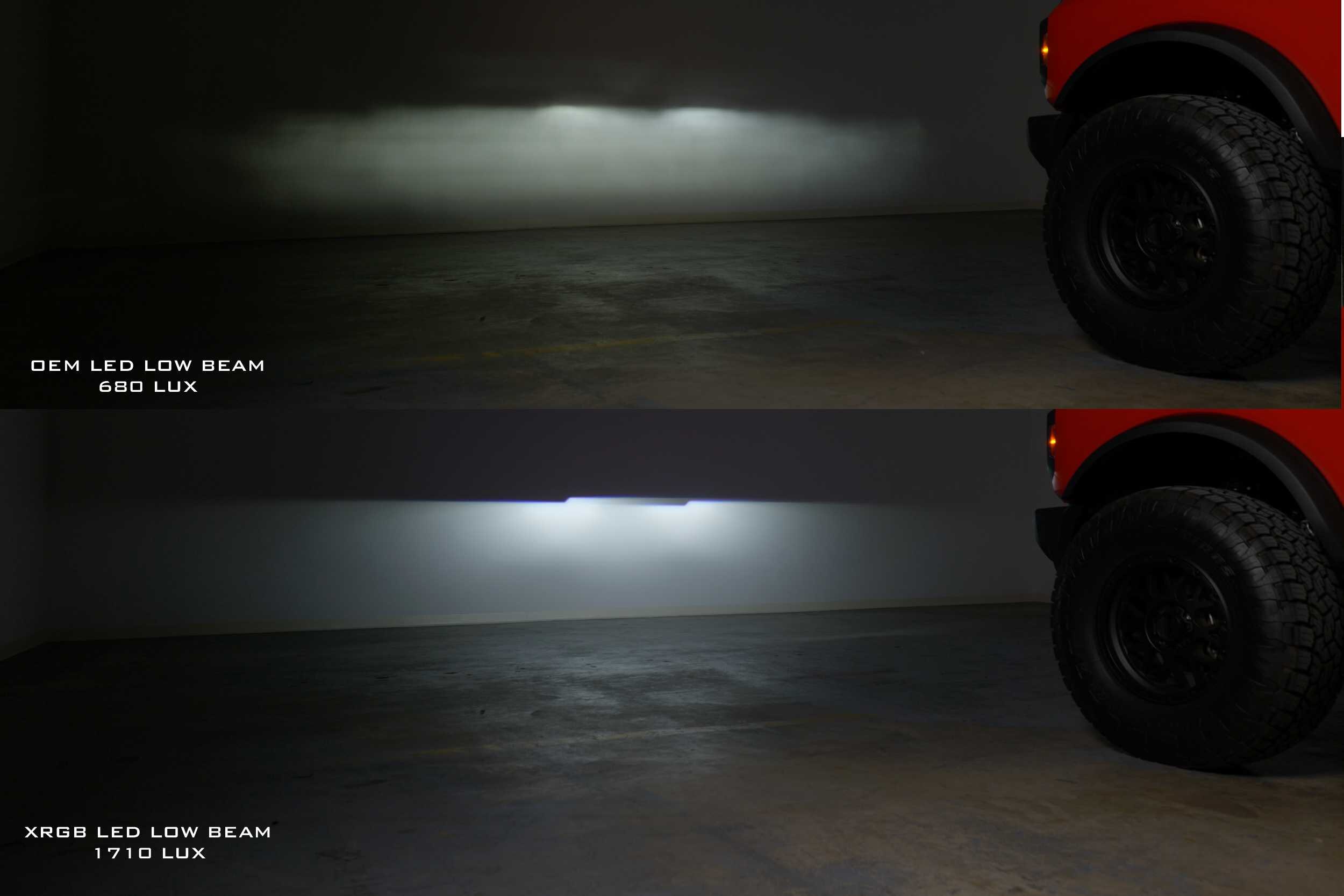 21-26 Ford Bronco XRGB LED Headlights photo 3