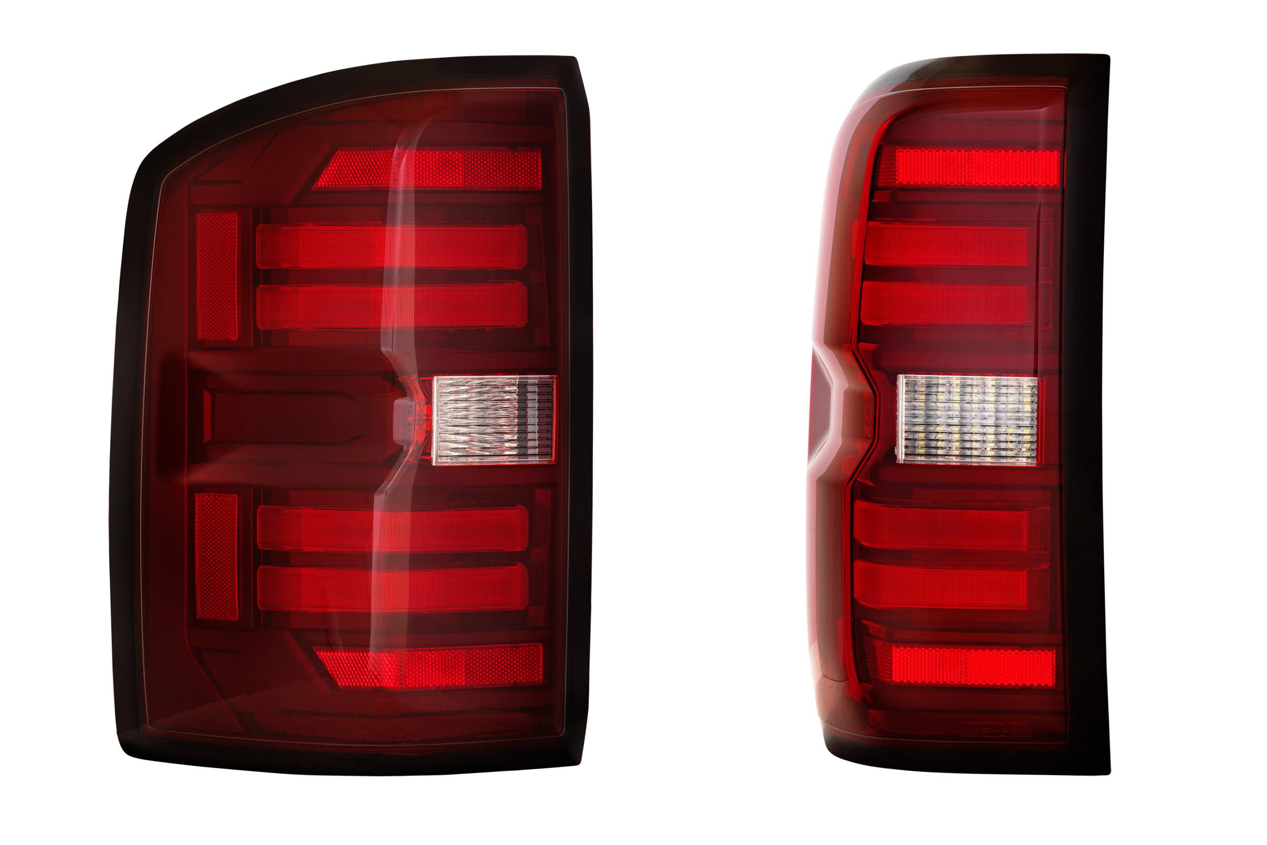 14-18 GMC Sierra 1500 XB LED Tail Lights (Red) photo 4