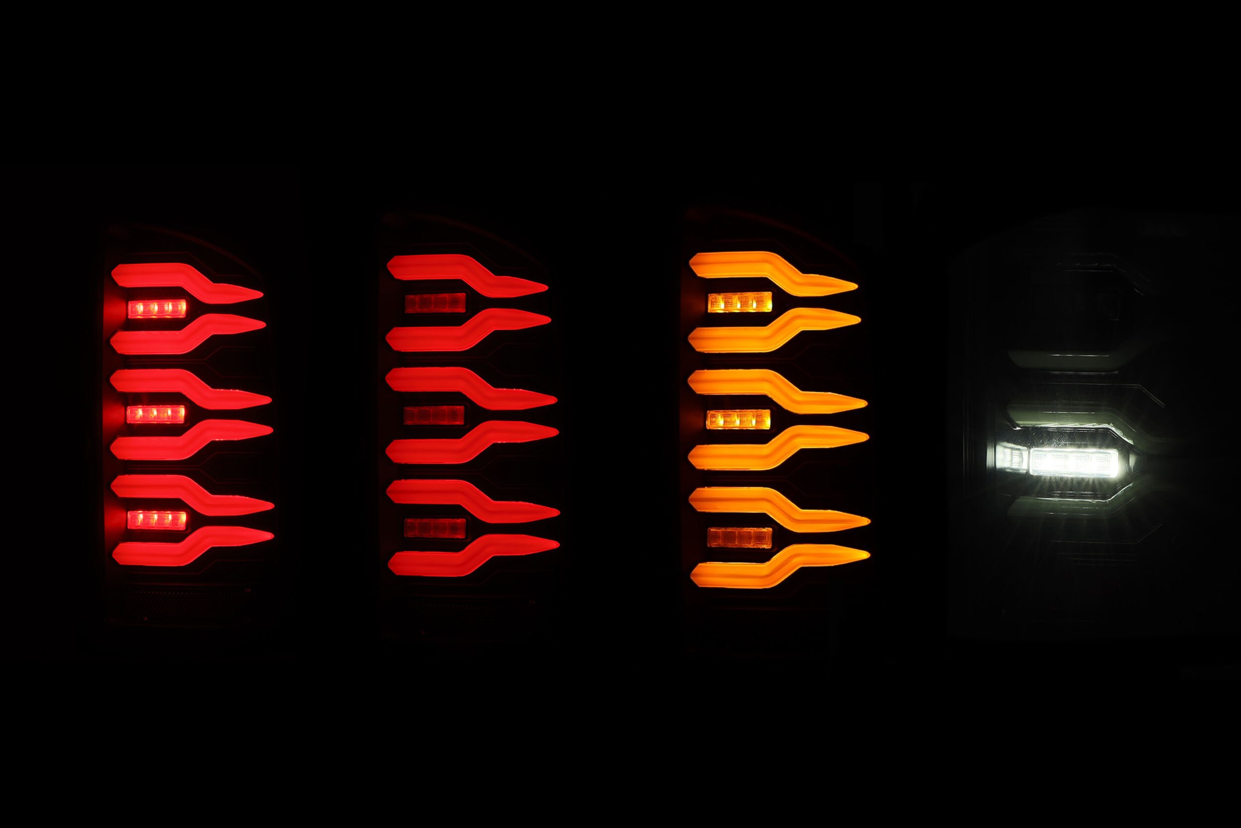 02-06 Dodge Ram Luxx LED Tail Lights photo 2