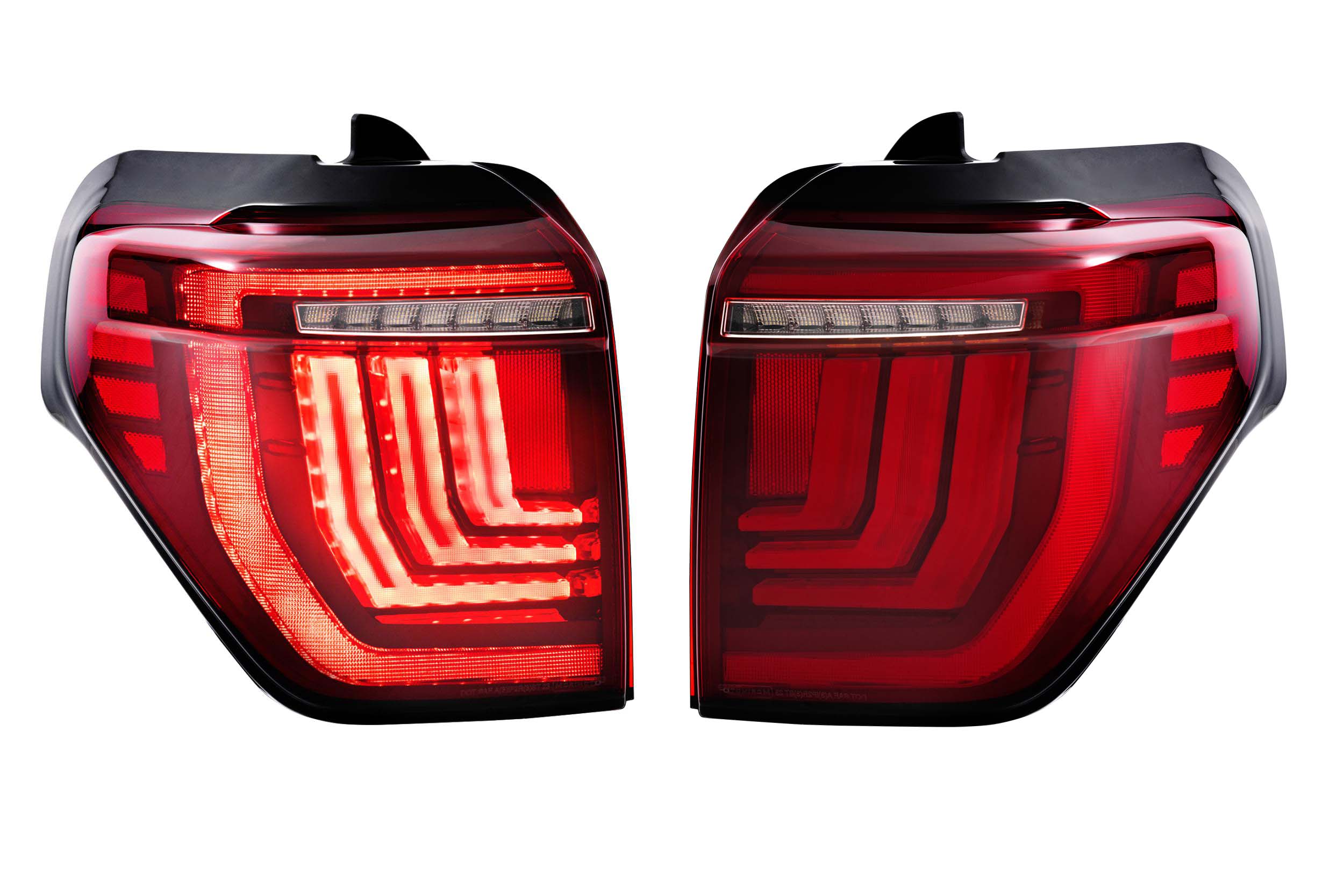 10-24 Toyota 4Runner XB LED Tail Lights (Red)