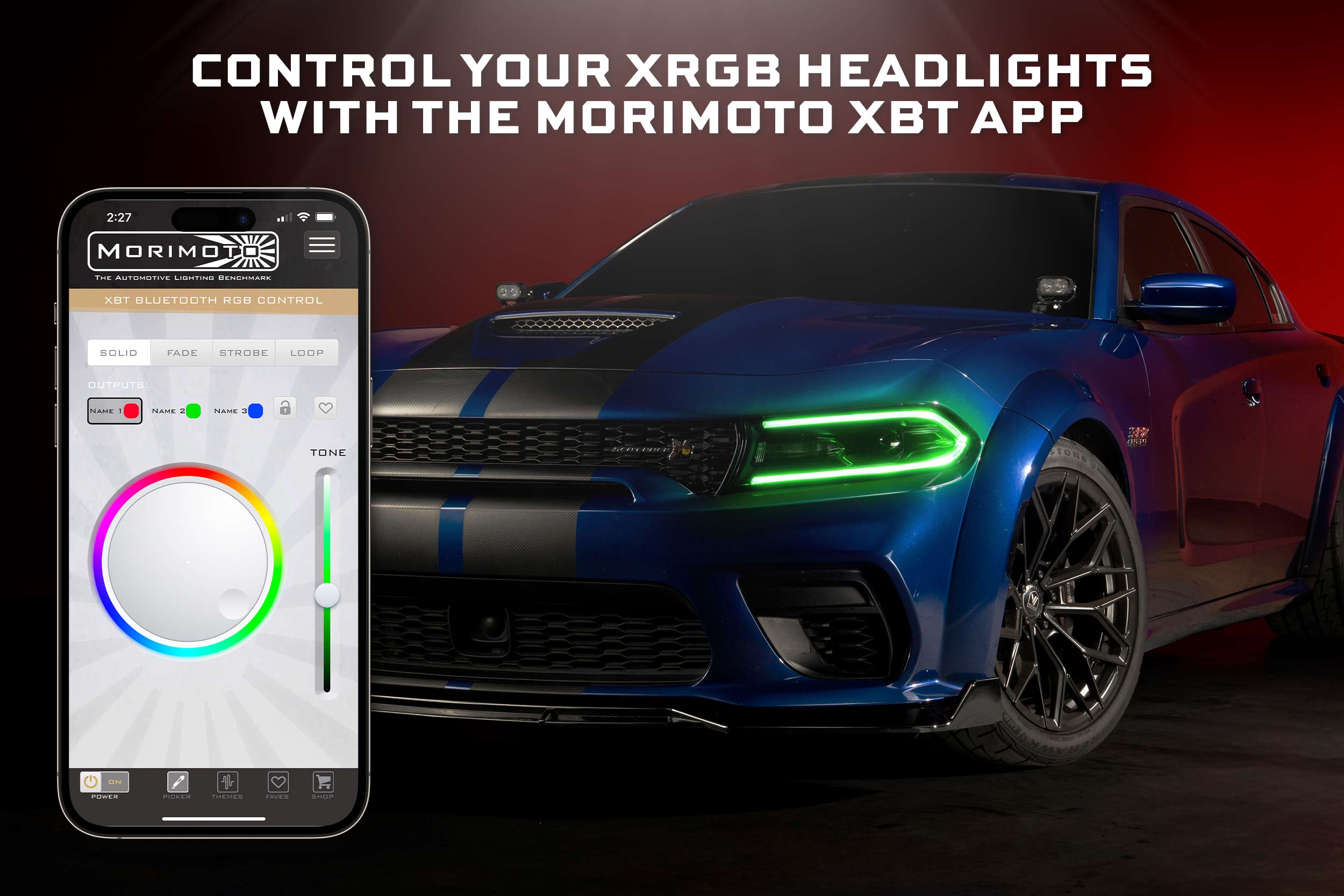 15-23 Dodge Charger XRGB LED Headlights photo 3