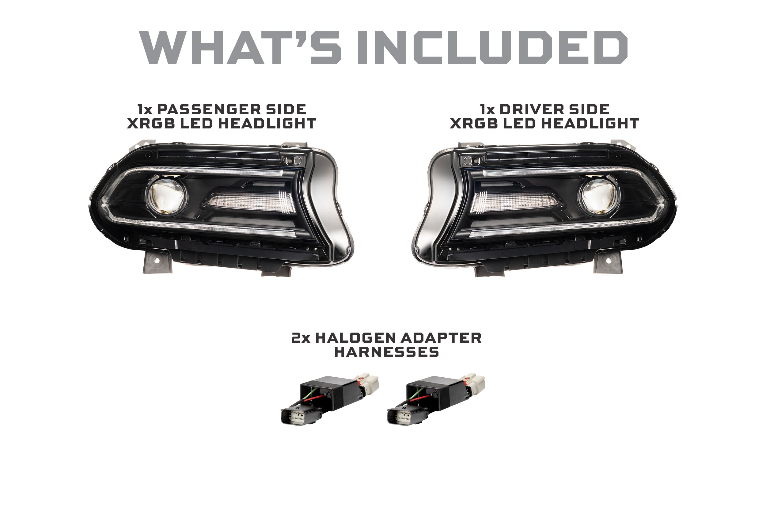 15-23 Dodge Charger XRGB LED Headlights photo 4