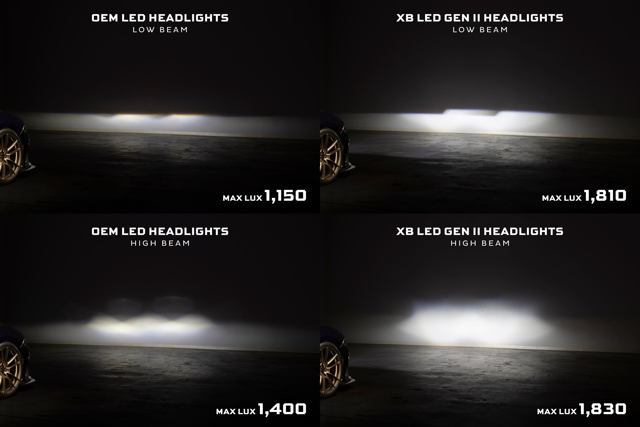 18-23 Ford Mustang XB LED Headlights photo 3
