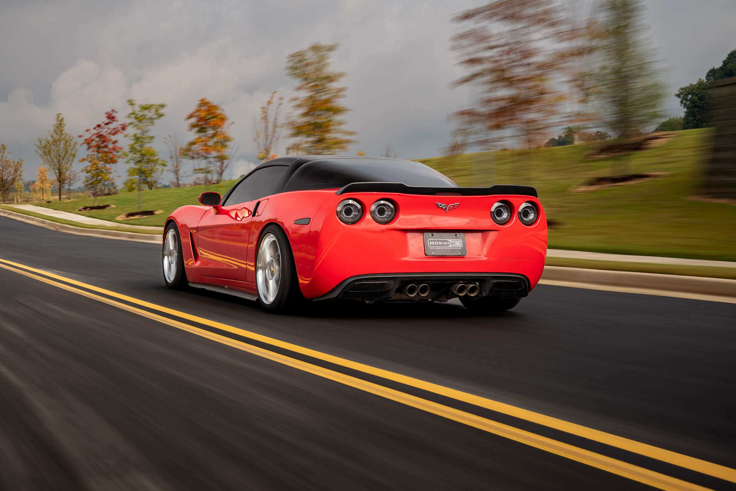 05-13 Chevrolet Corvette C6 XB LED Tail Lights (Smoked) photo 3