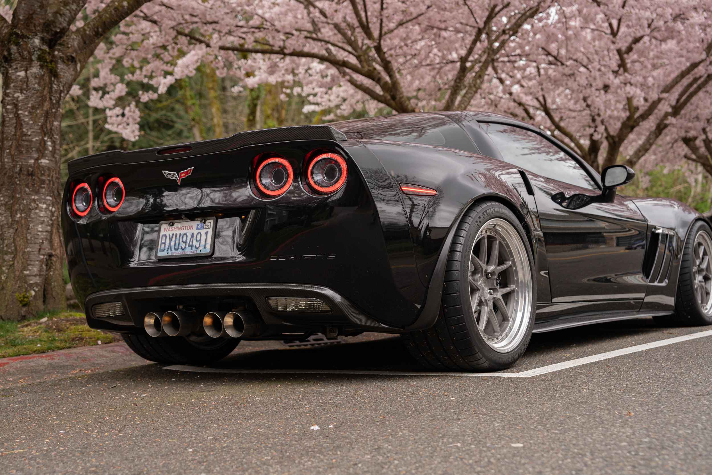 05-13 Chevrolet Corvette C6 XB LED Tail Lights (Smoked) photo 7