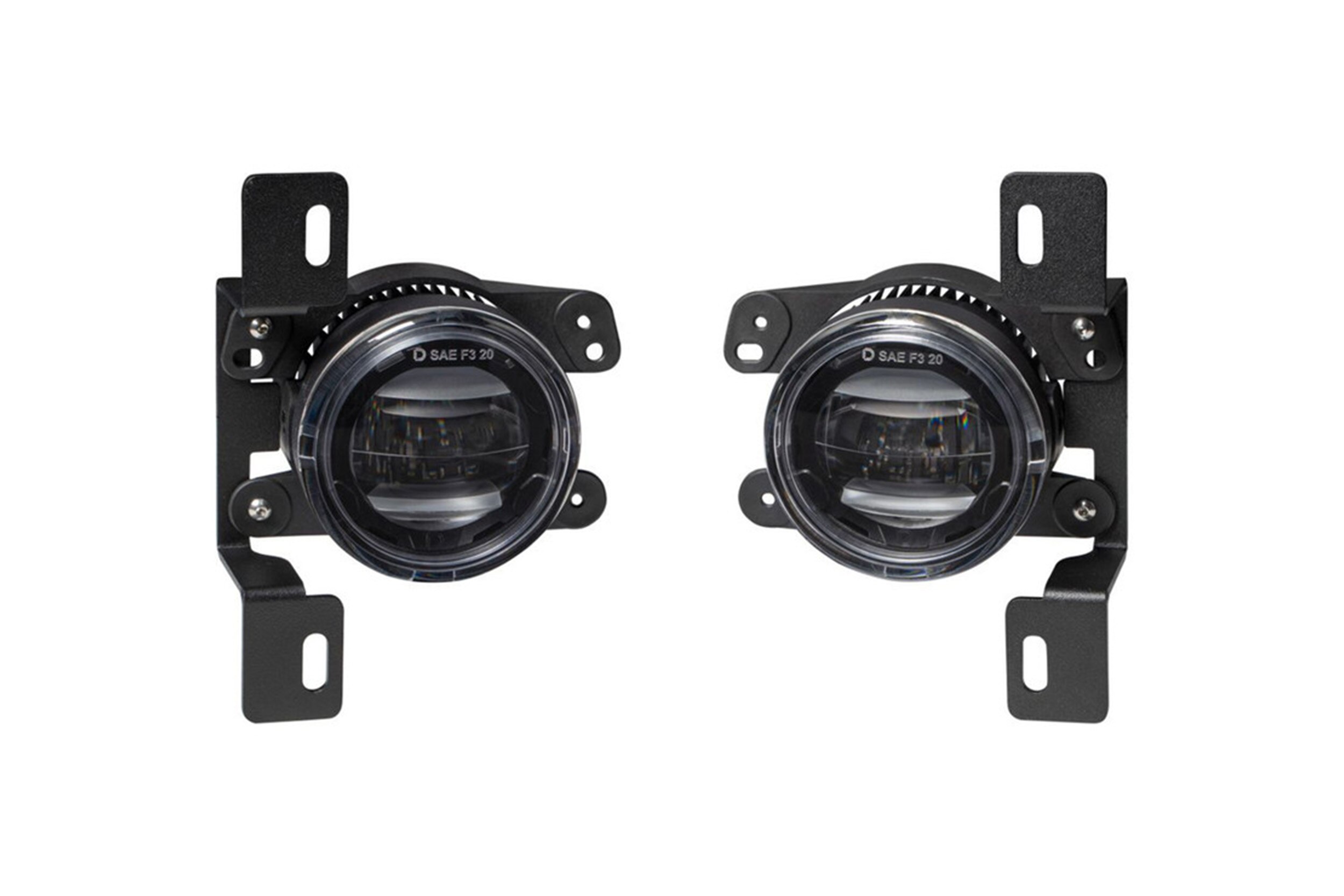 20-26 Jeep Gladiator JT Elite Series LED Fog Lights (Steel Bumper)