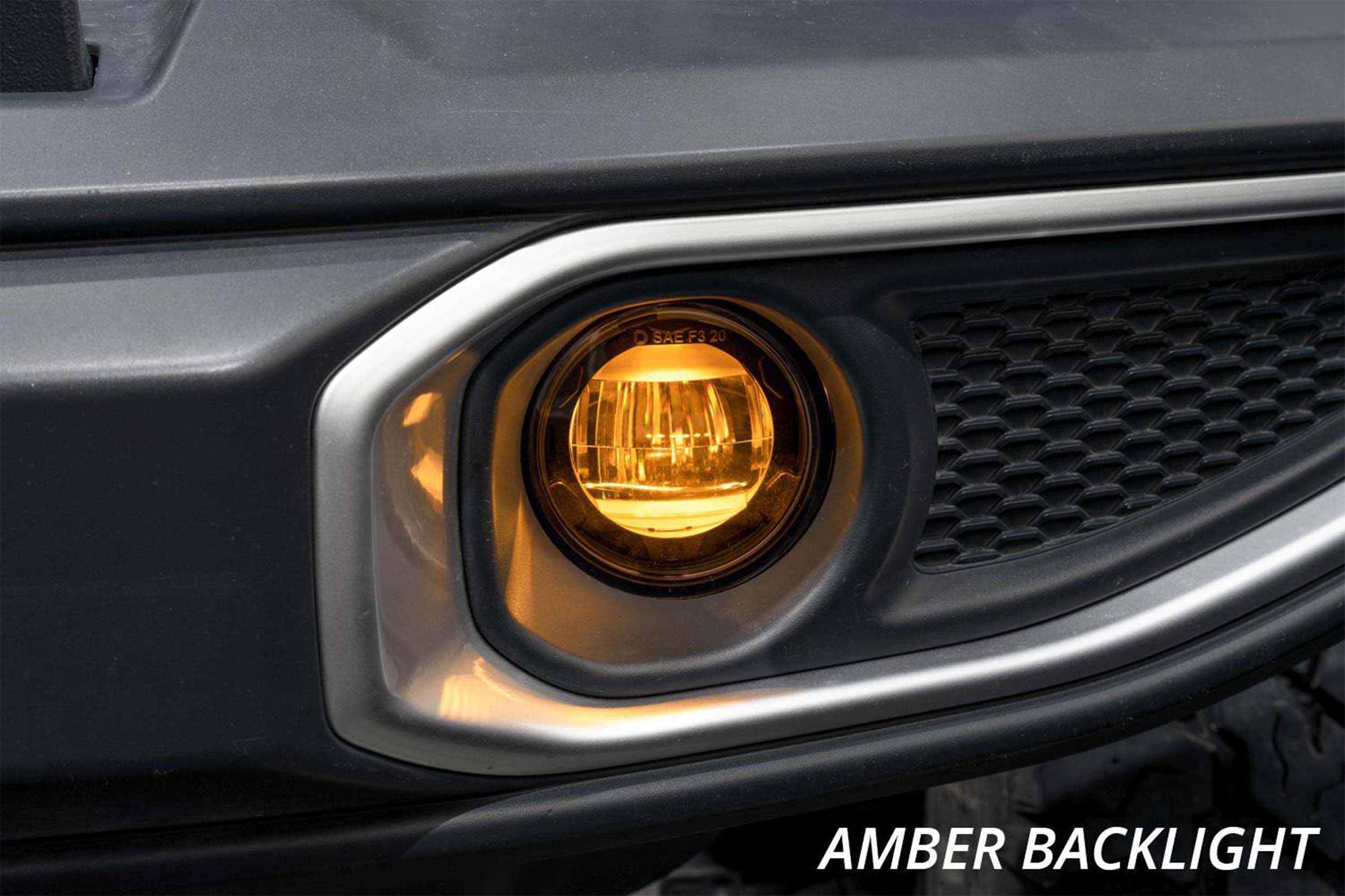 20-26 Jeep Gladiator JT Elite Series LED Fog Lights (Steel Bumper) photo 2