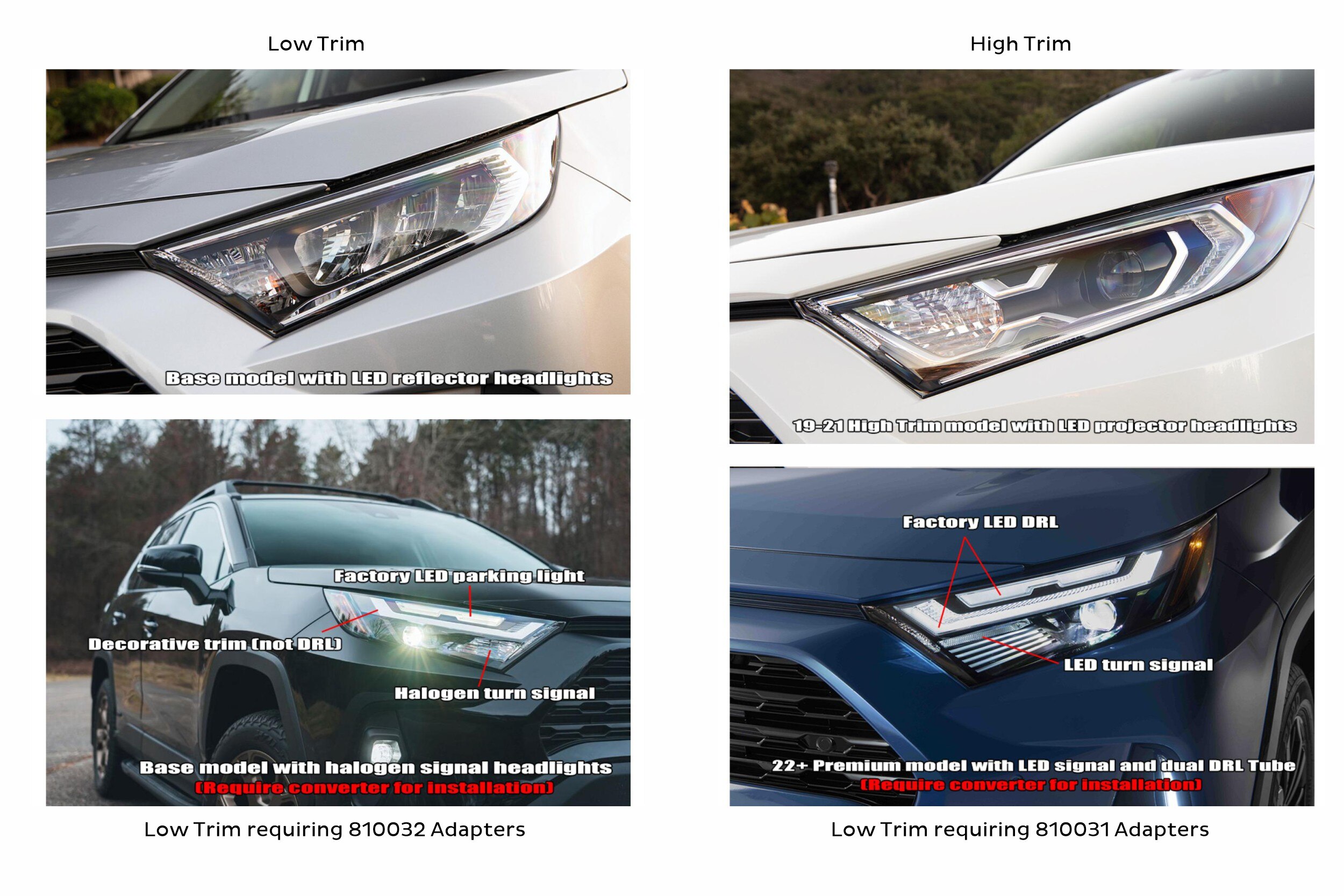 19-23 Toyota Rav4 Nova Headlights photo 2