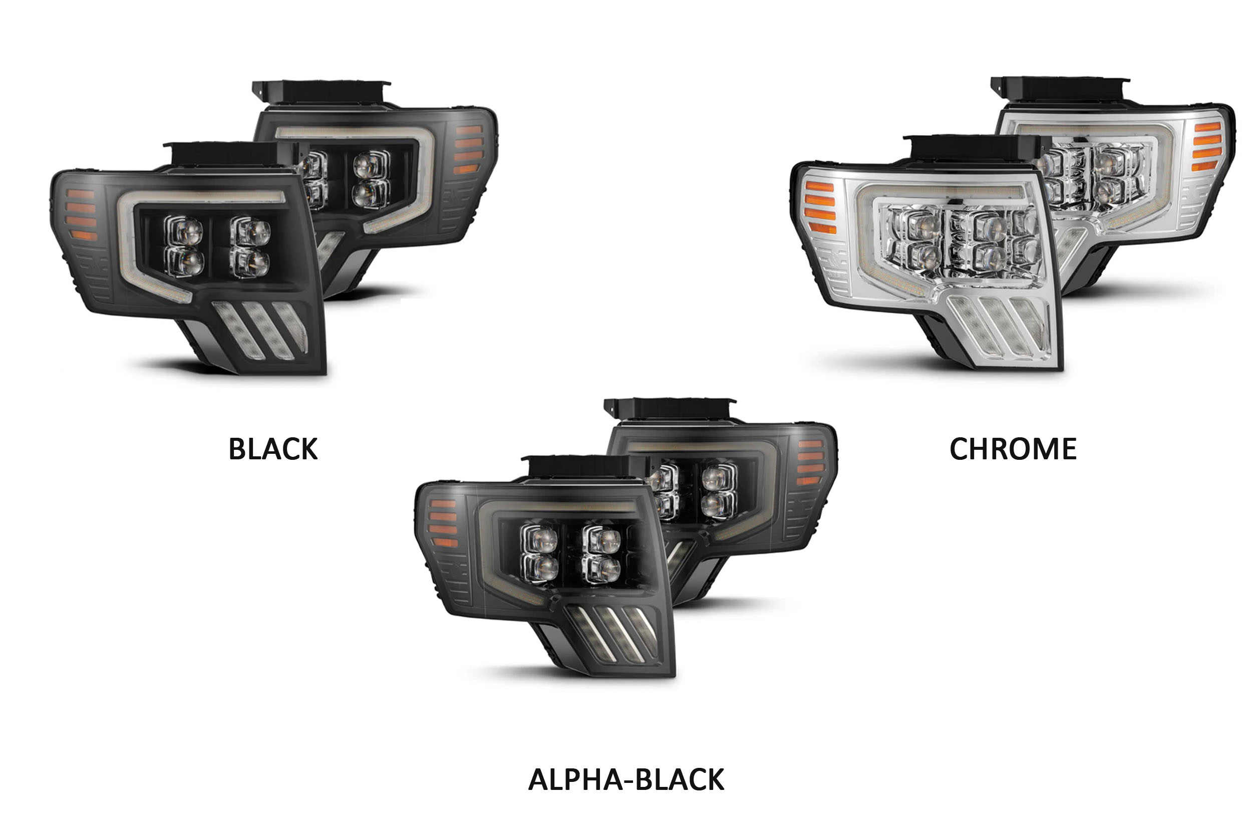09-14 Ford F-150 Nova MkII Headlights photo 4