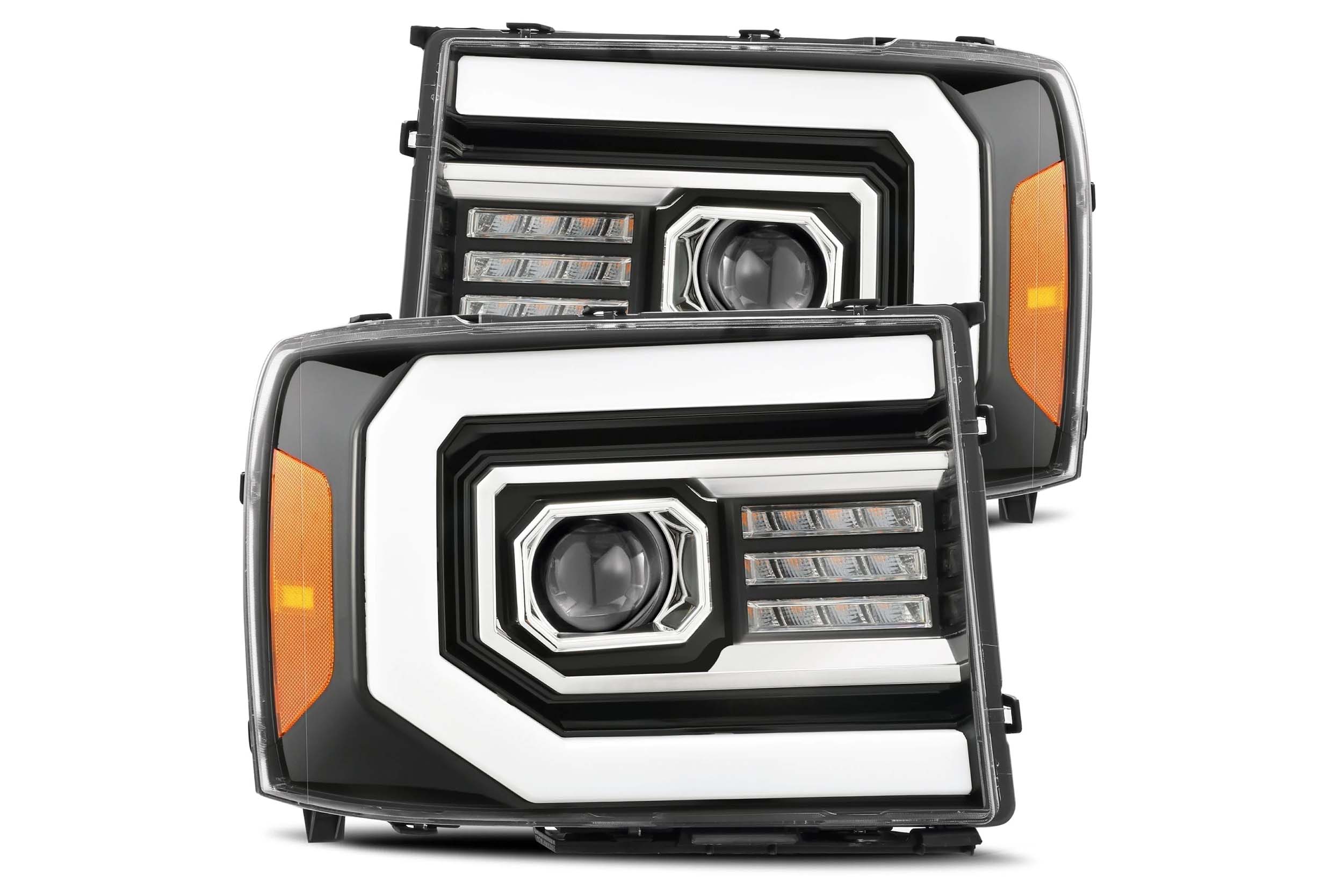 07-13 GMC Sierra Luxx Headlights photo 2