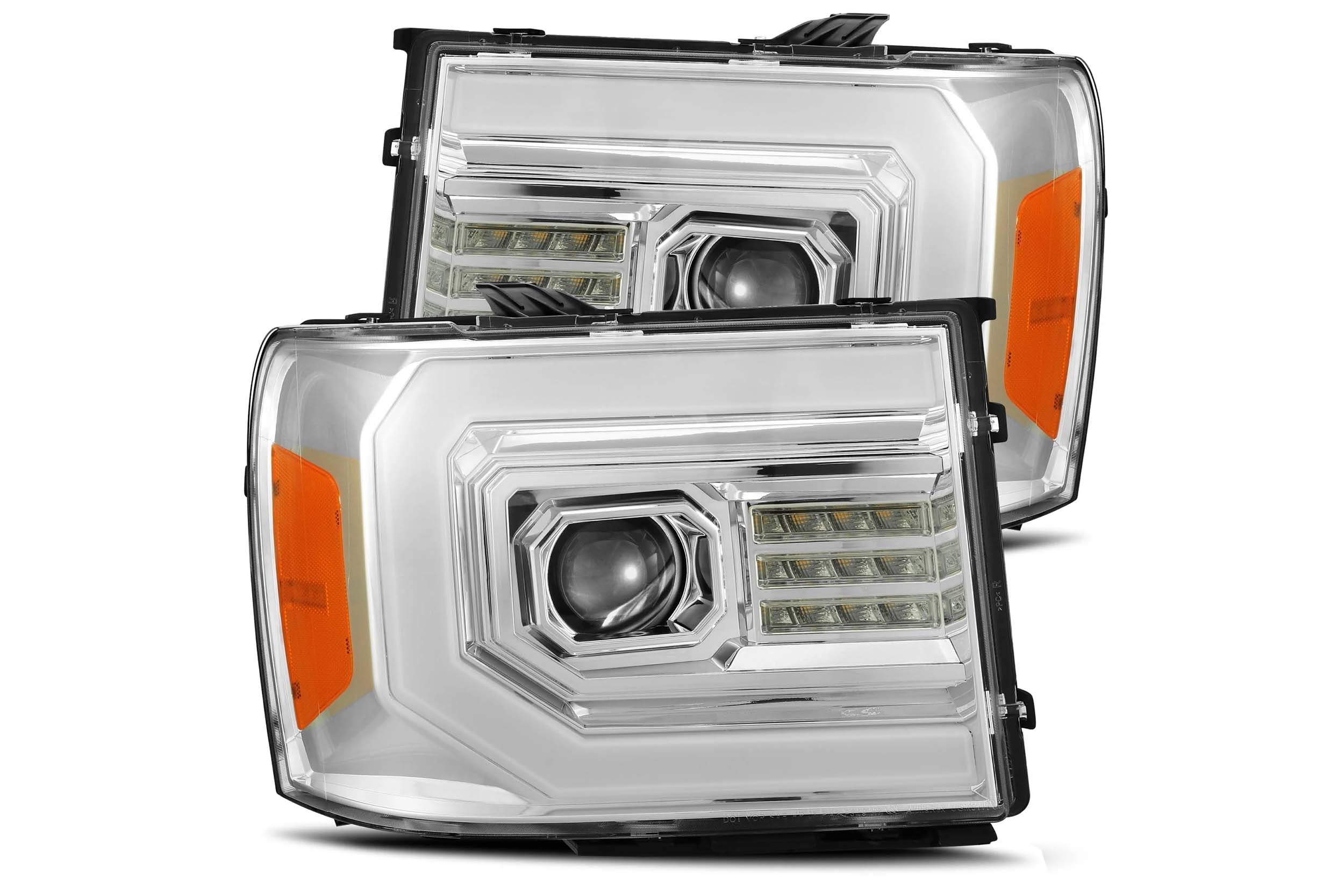 07-13 GMC Sierra Luxx Headlights photo 3