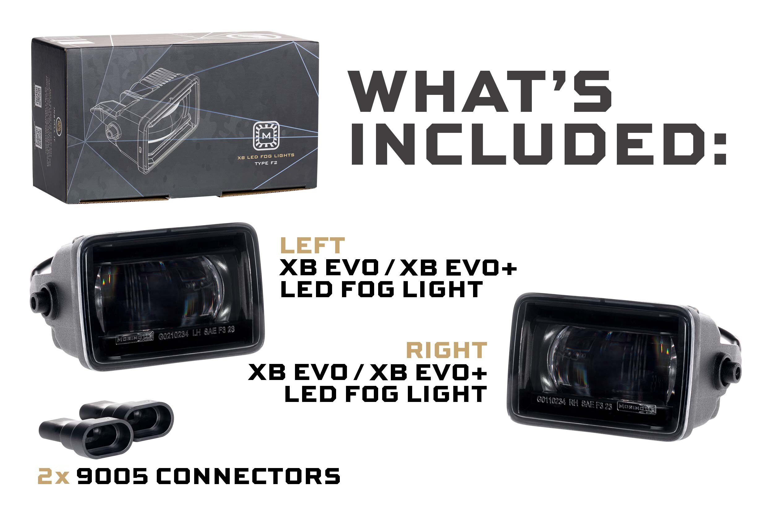 17-22 Ford Super Duty XB Evo LED Fog Lights photo 4