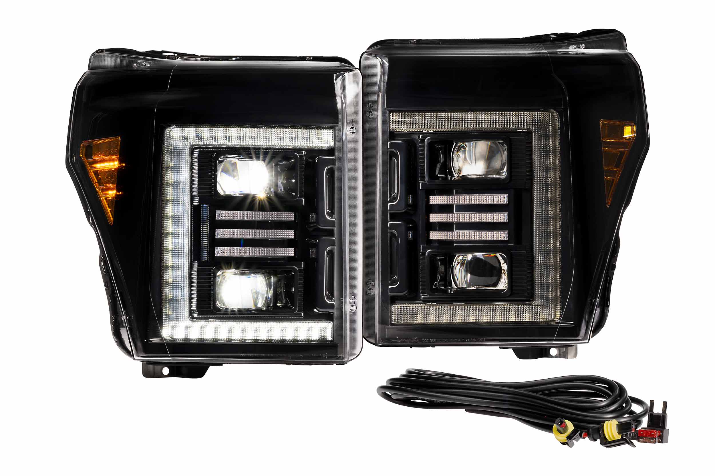 11-16 Ford Super Duty XB Hybrid LED Headlights