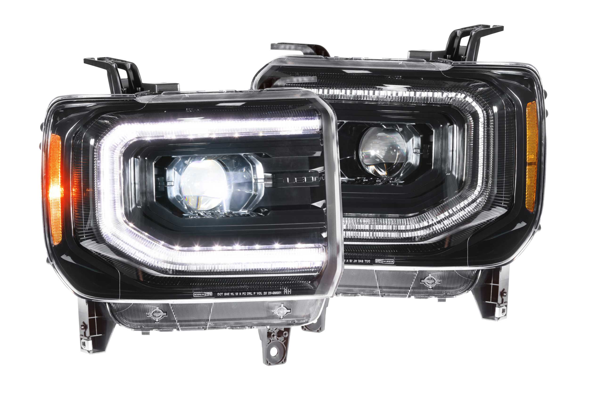 15-19 GMC Sierra HD XB LED Headlights