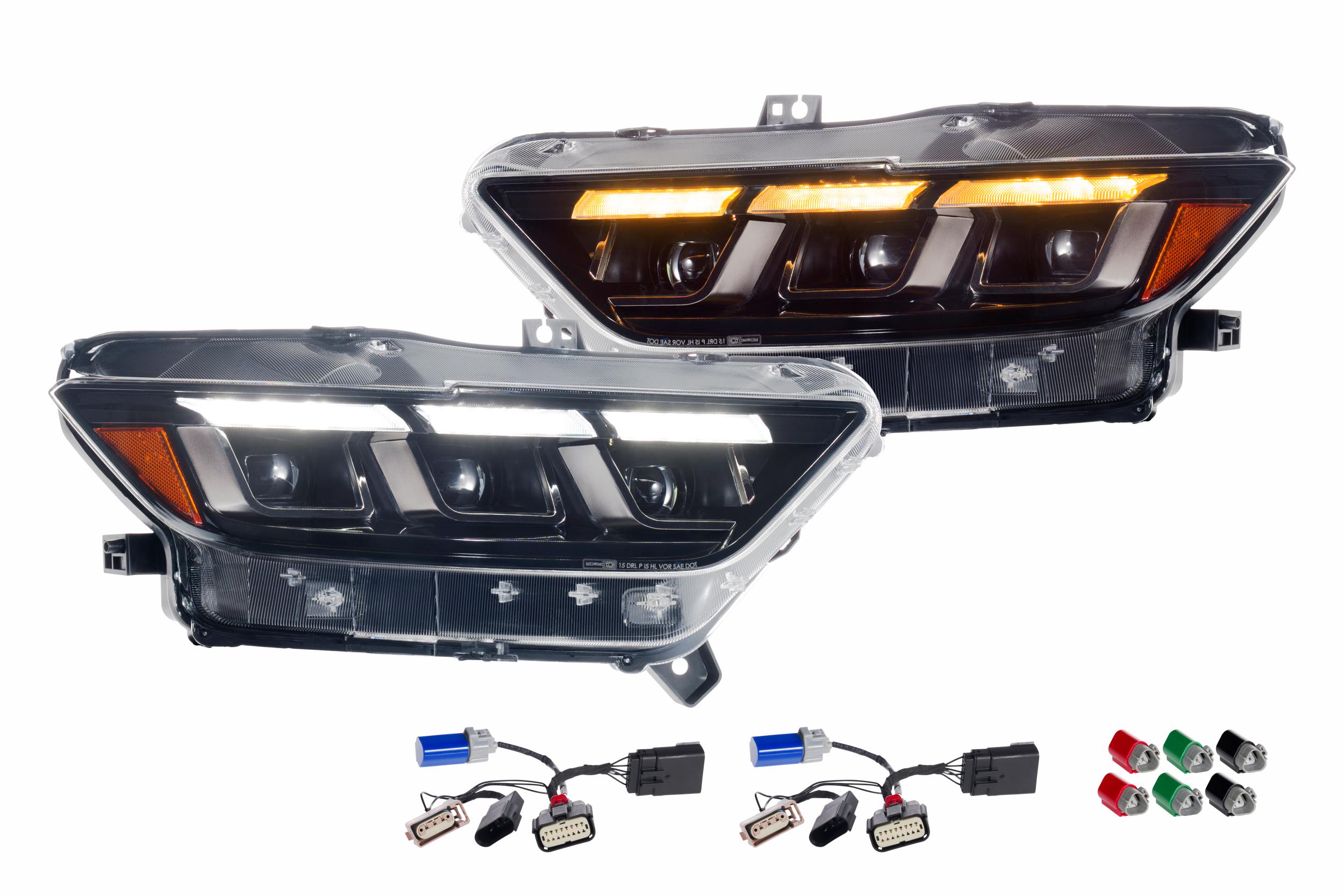 20-22 Ford Mustang GT500 XB LED Headlights