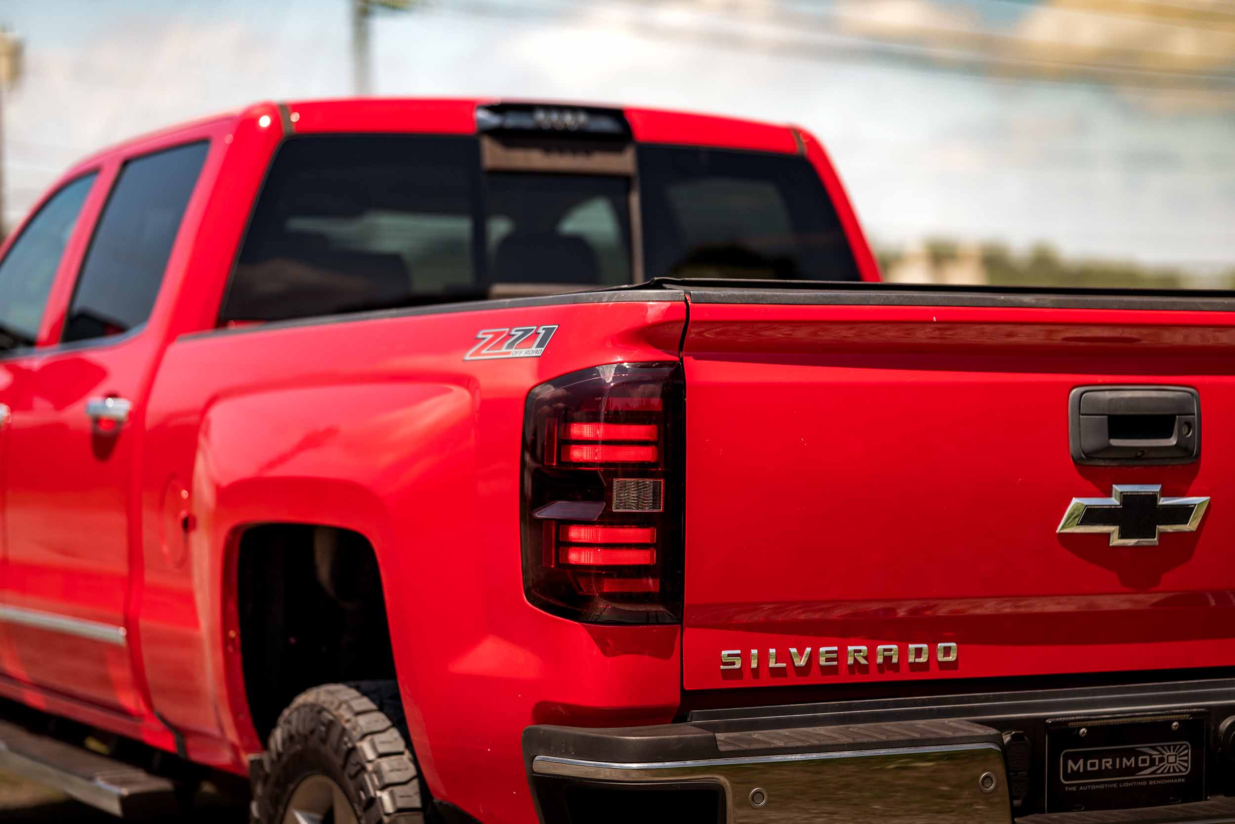 15-19 Chevrolet Silverado HD XB LED Tail Lights (Red) photo 2