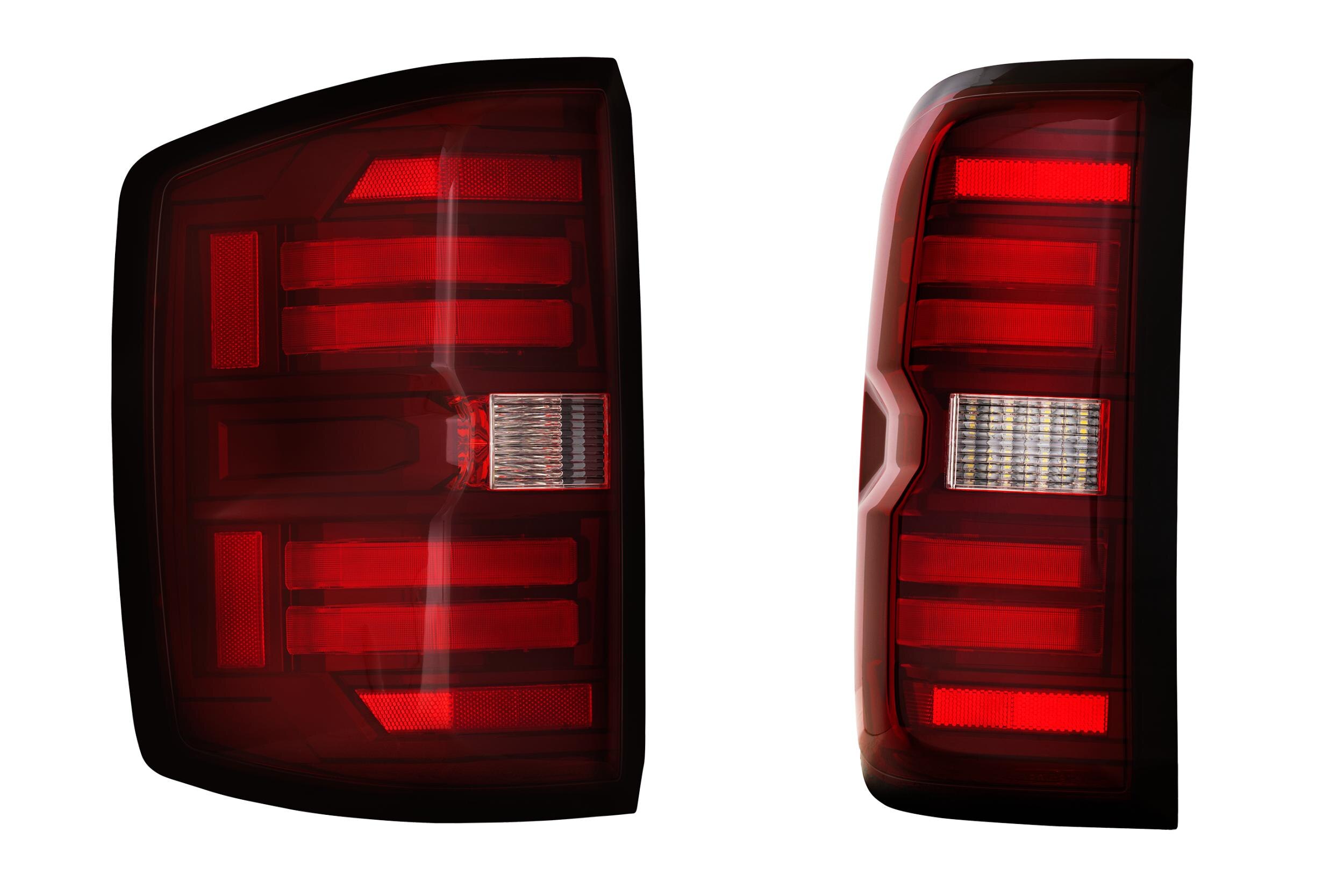 15-19 Chevrolet Silverado HD XB LED Tail Lights (Red) photo 3