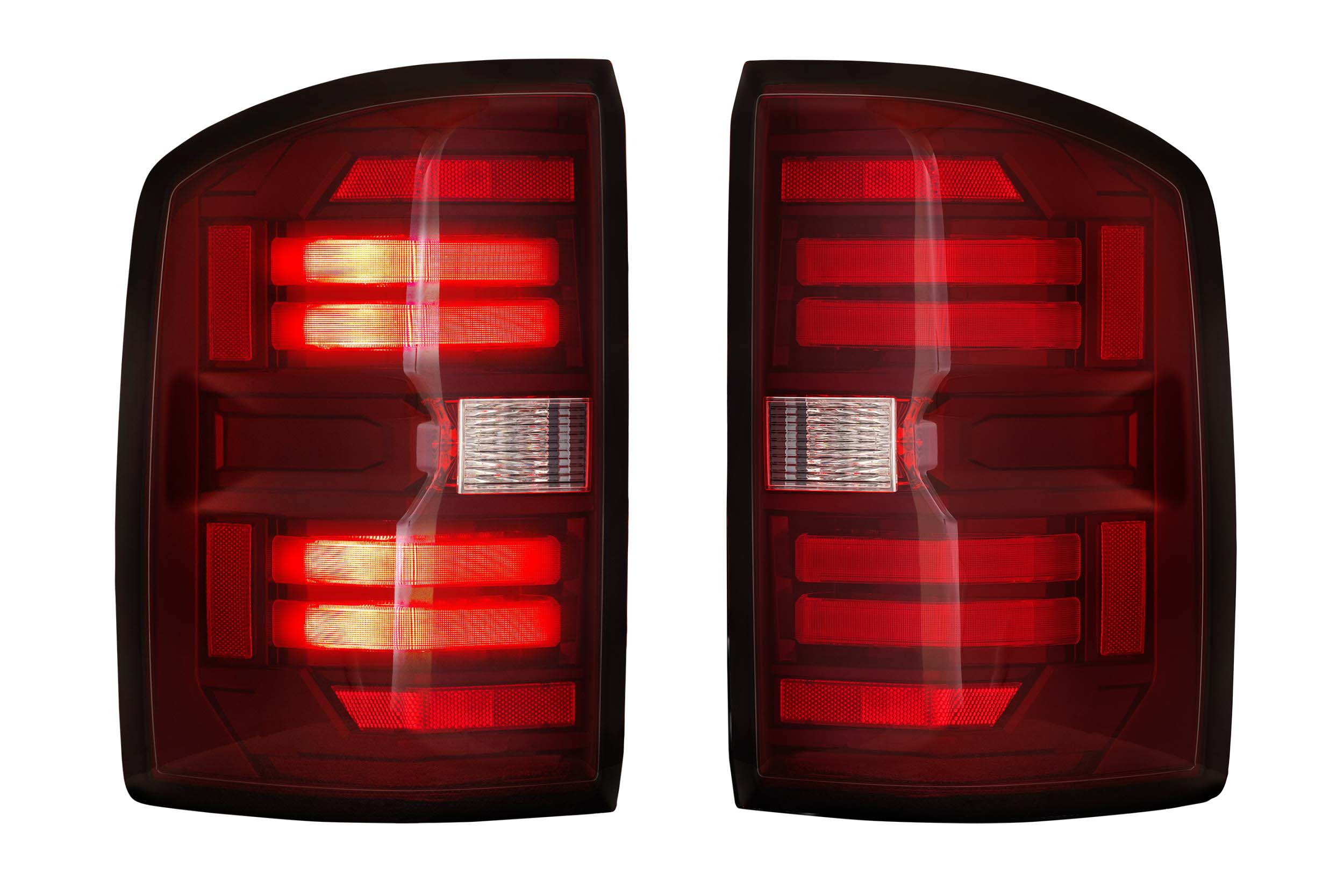 15-19 GMC Sierra 2500HD / 3500HD XB LED Tail Lights (Red)