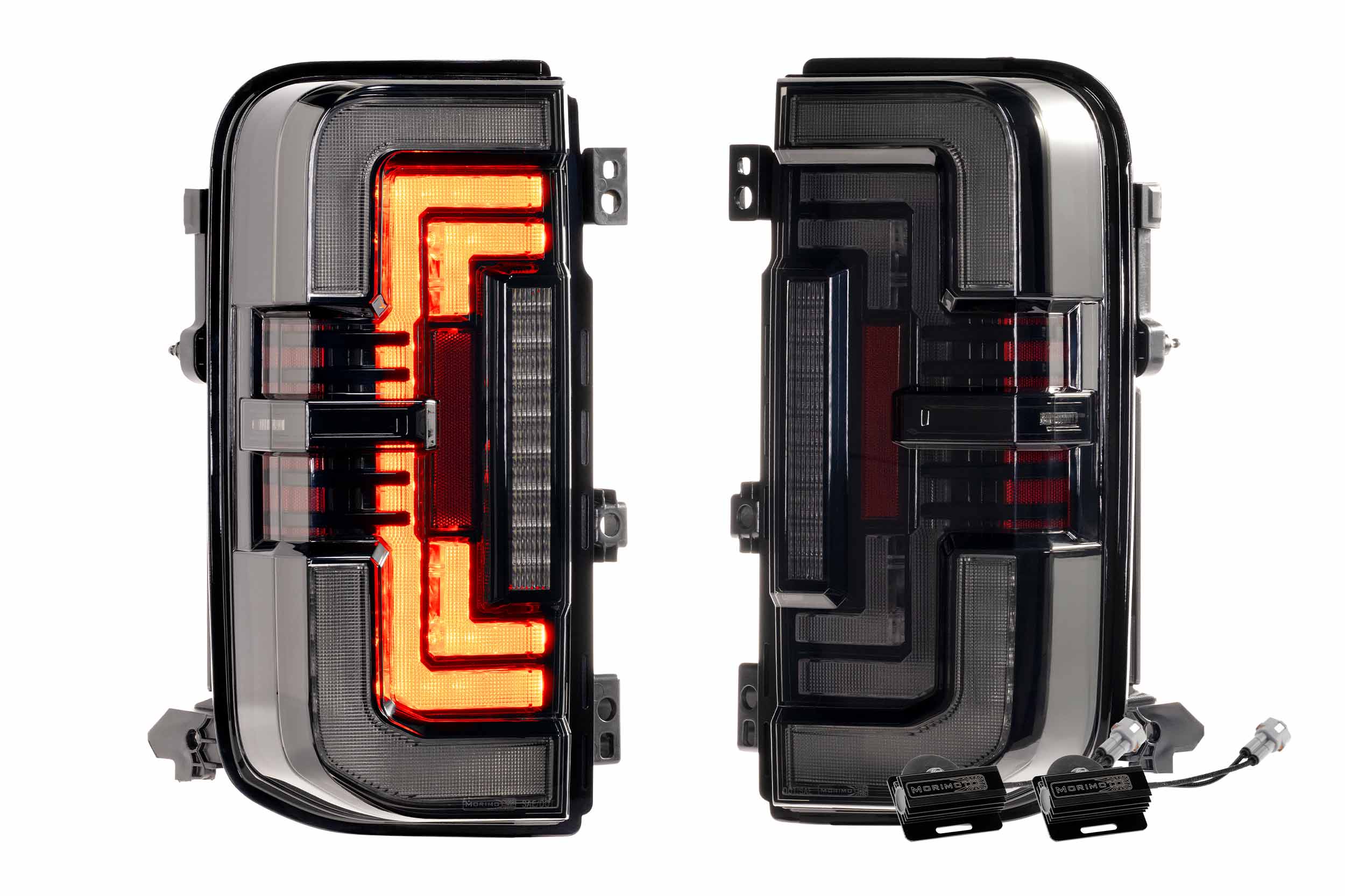 21-26 Ford Bronco XB LED Low Profile Tail Lights (Smoked)