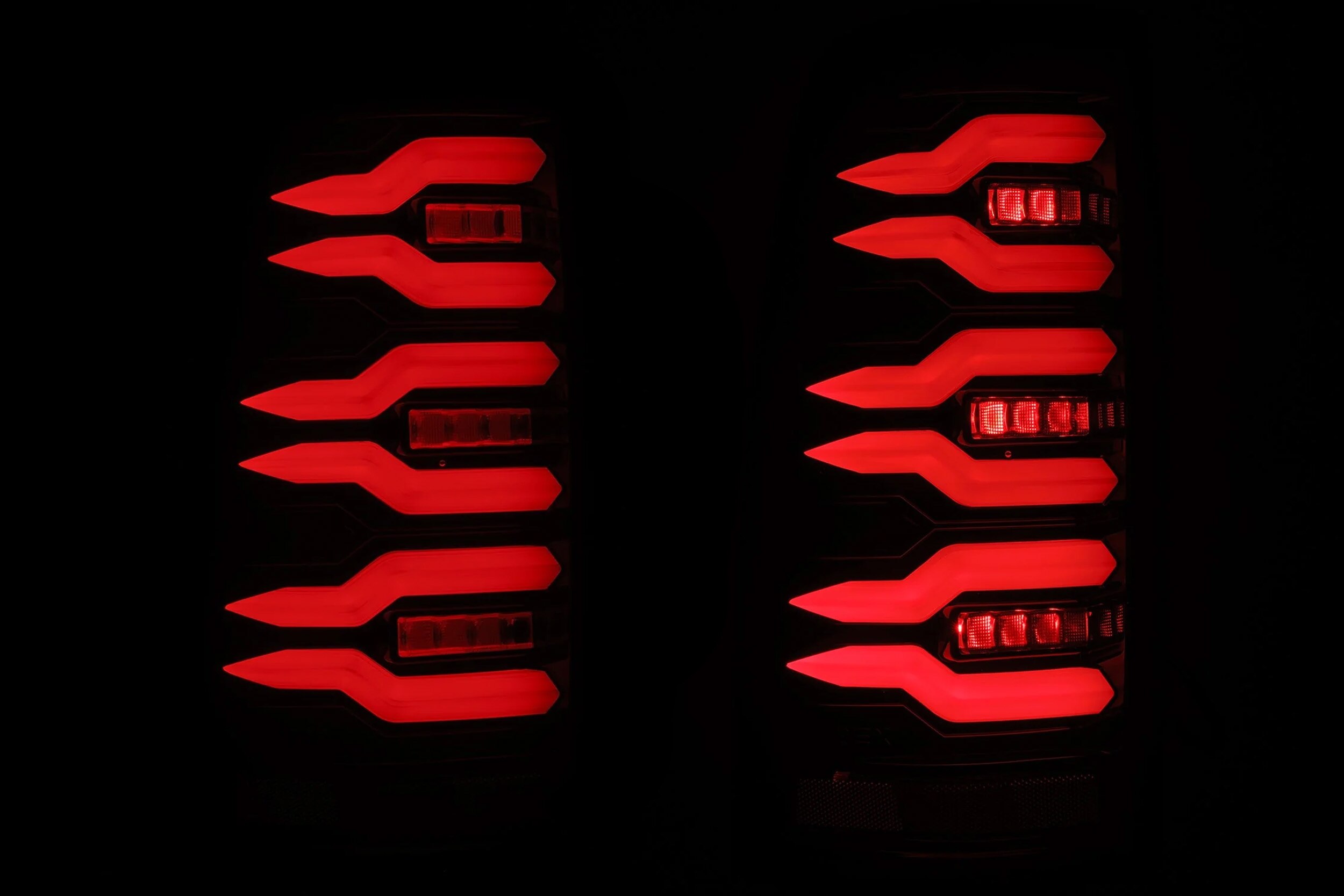 99-06 GMC Sierra Luxx LED Tail Lights photo 2