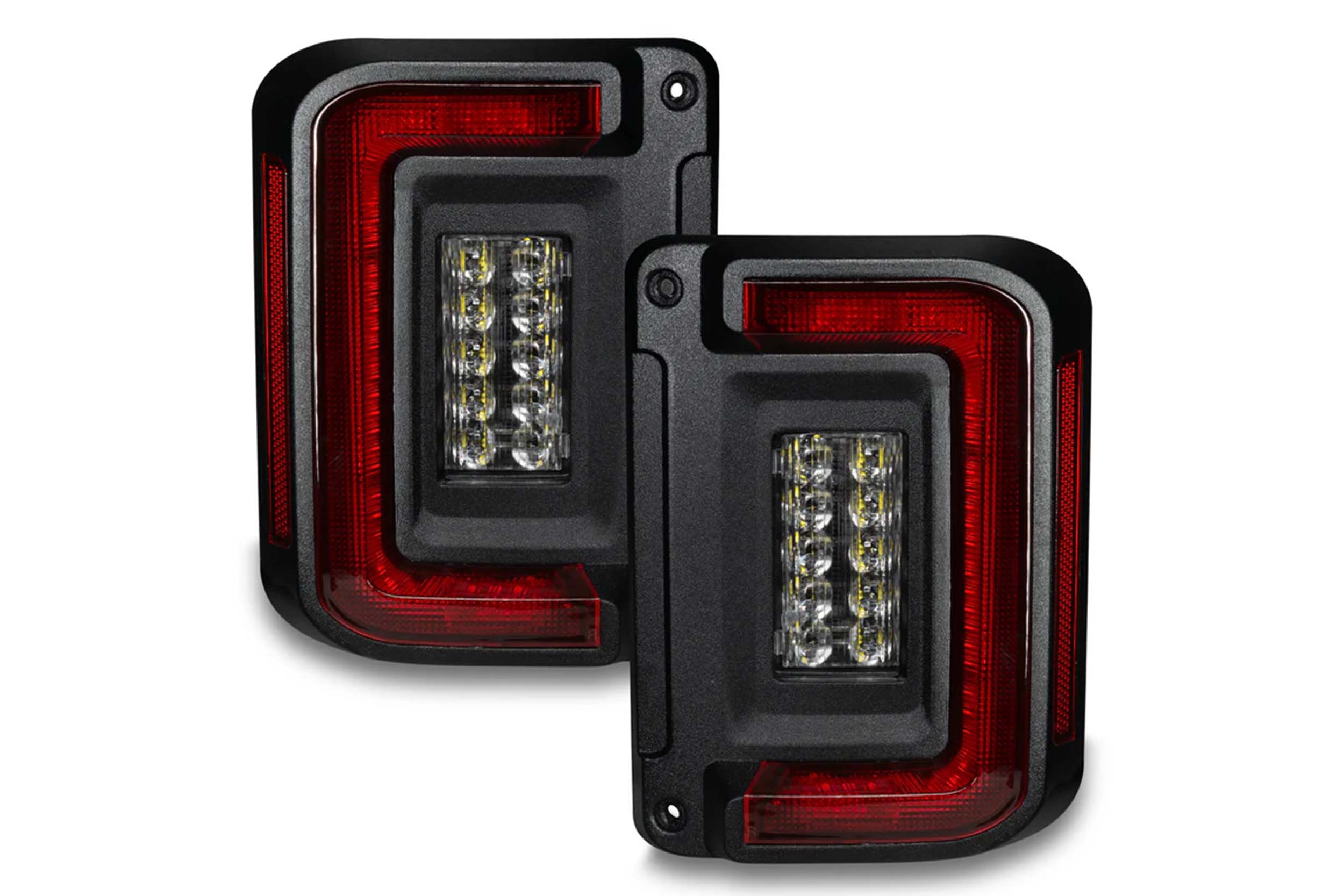 07-18 Jeep Wrangler JK LED Tail Lights