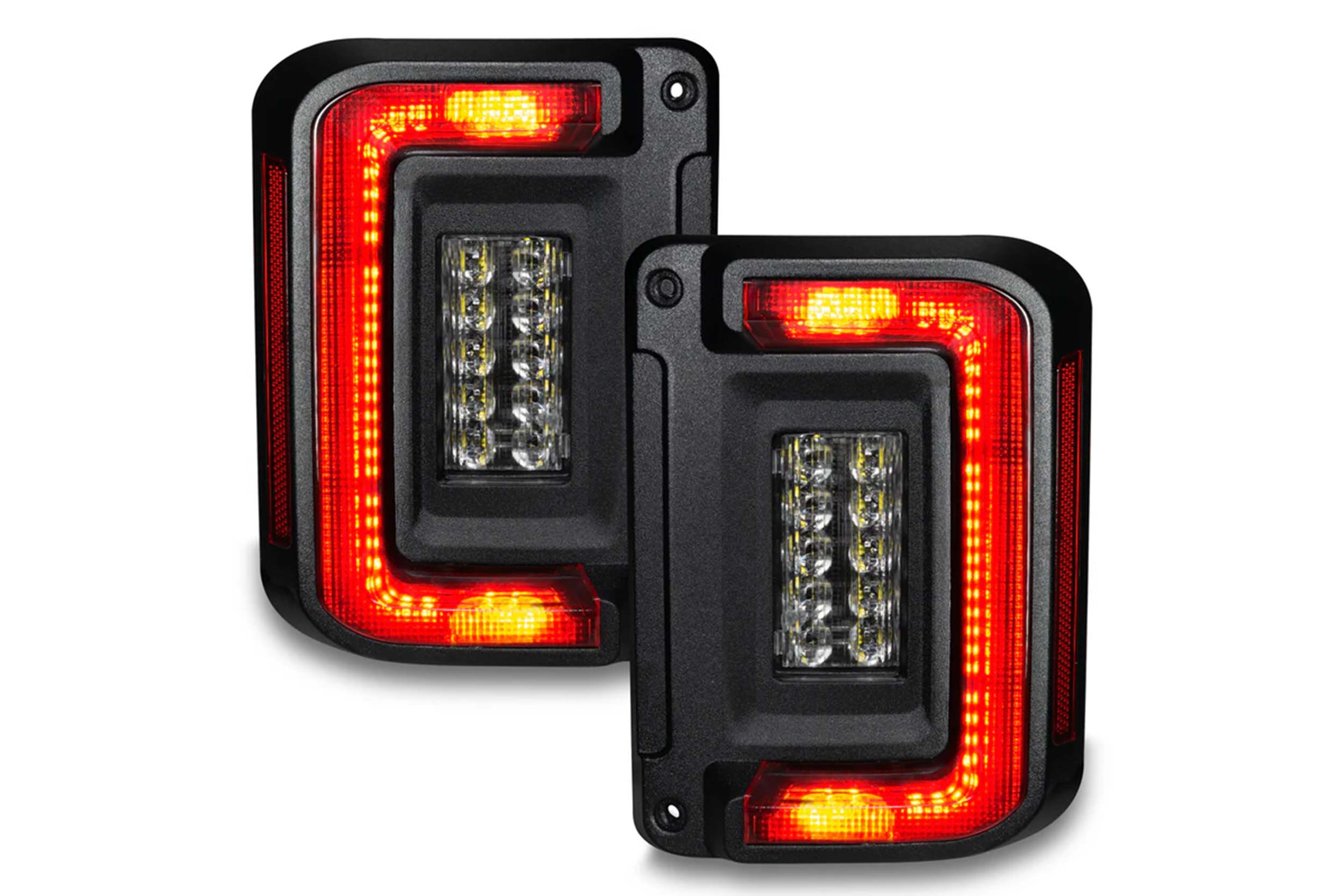 07-18 Jeep Wrangler JK LED Tail Lights photo 3