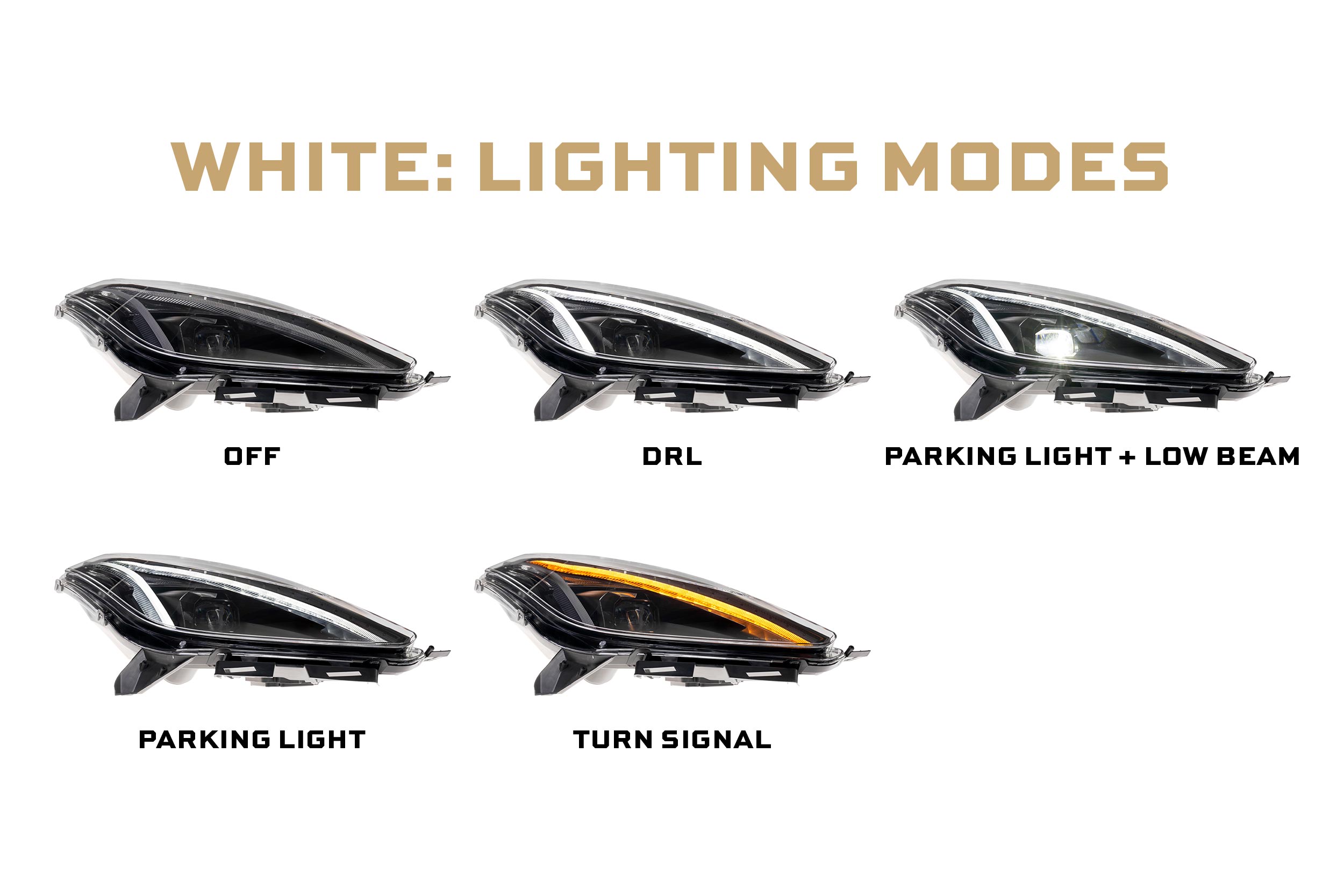 14-19 Chevrolet Corvette C7 XB LED Headlights (Gen II) photo 4