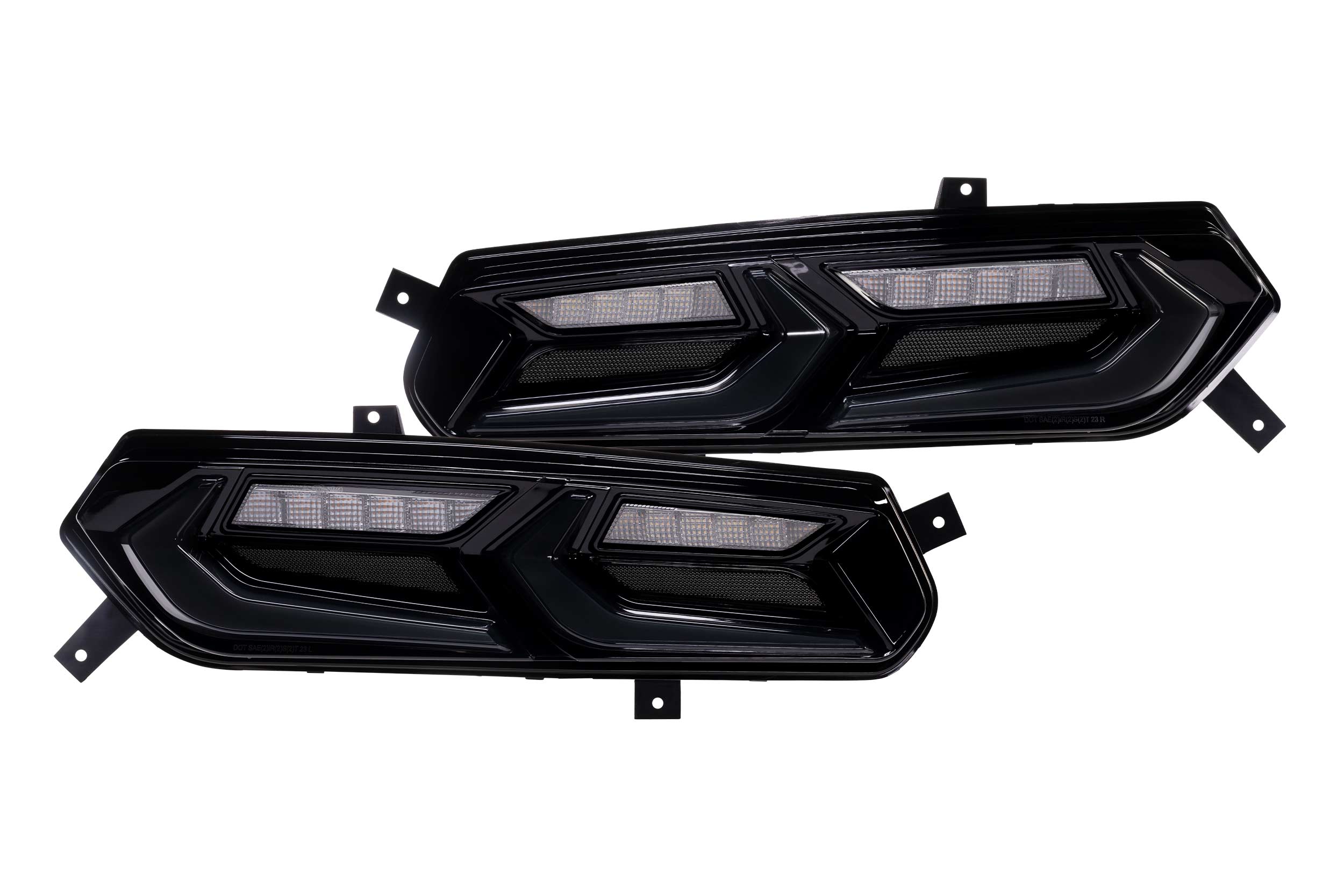 14-19 Chevrolet Corvette C7 XB LED Tail Lights (Smoked) photo 2