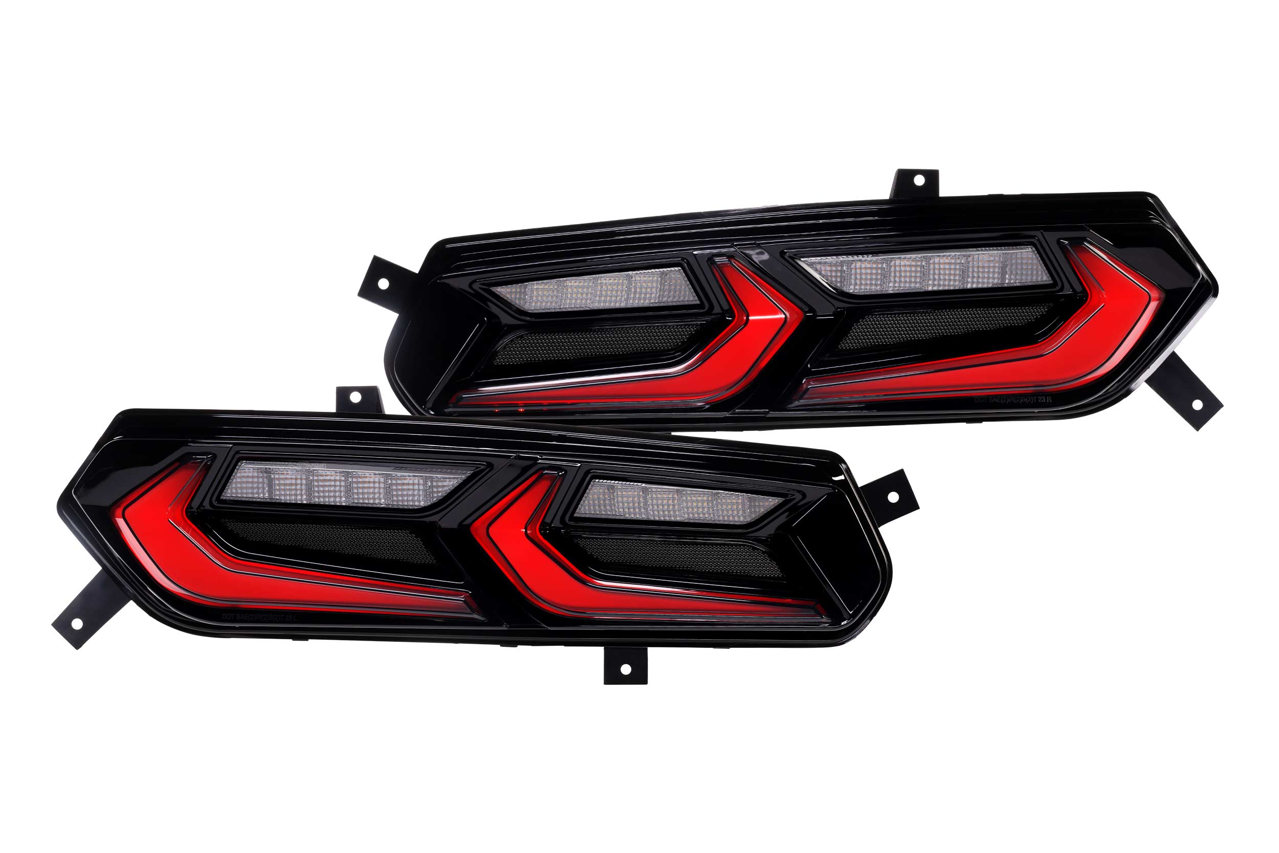 14-19 Chevrolet Corvette C7 XB LED Tail Lights (Smoked) photo 6