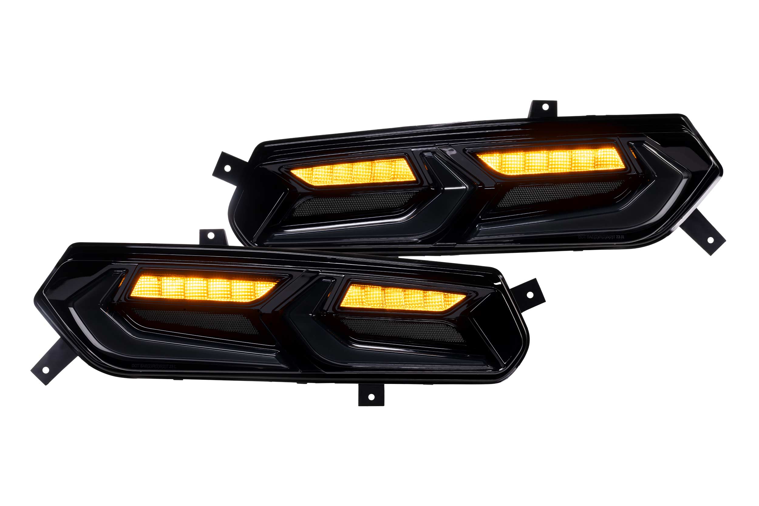 14-19 Chevrolet Corvette C7 XB LED Tail Lights (Smoked) photo 7