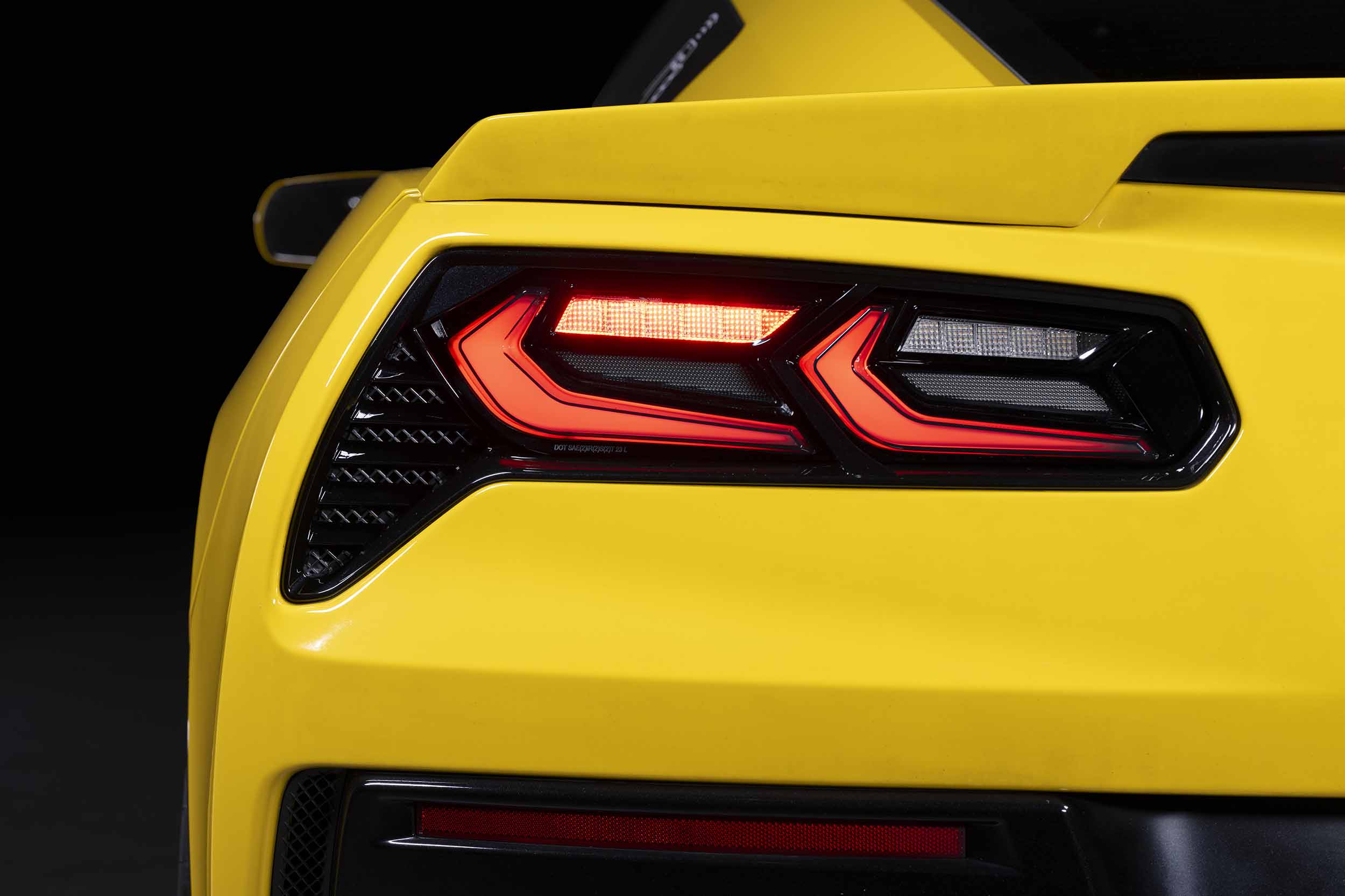 14-19 Chevrolet Corvette C7 XB LED Tail Lights (Smoked) photo 3