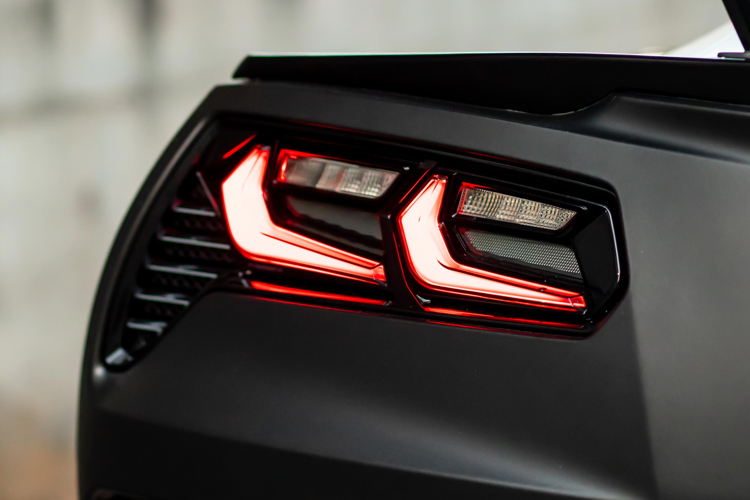 14-19 Chevrolet Corvette C7 XB LED Tail Lights (Smoked) photo 8
