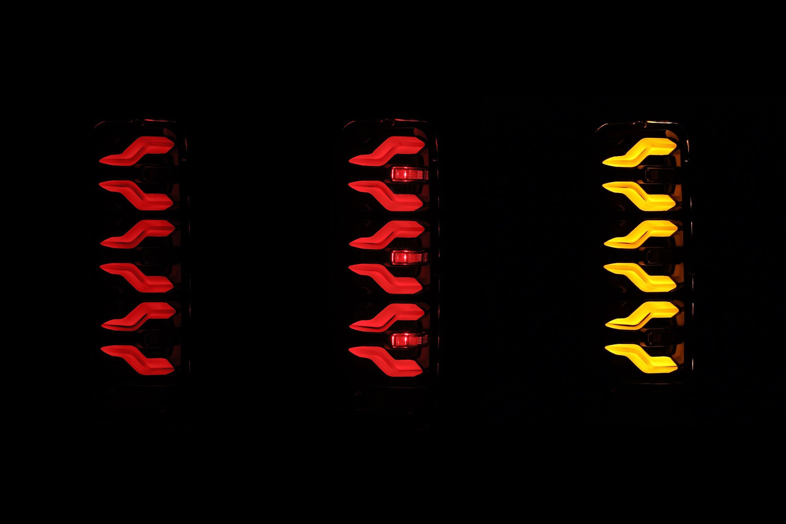 87-96 Ford Bronco Luxx LED Tail lights photo 3