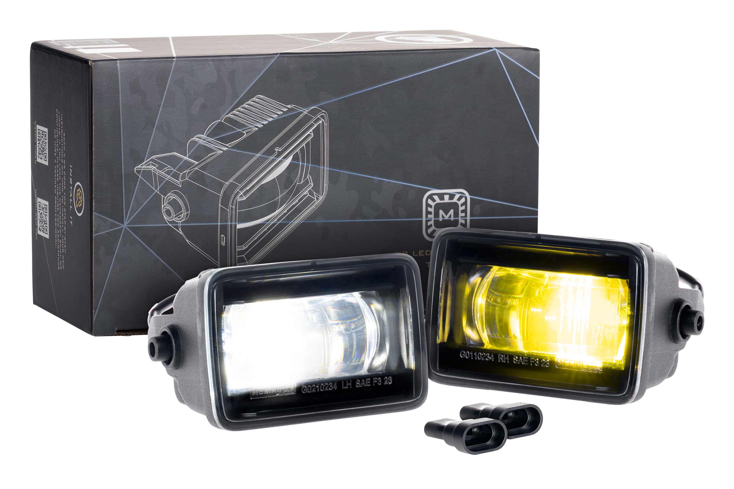 18-20 Ford F-150 XB Evo+ LED Fog Lights