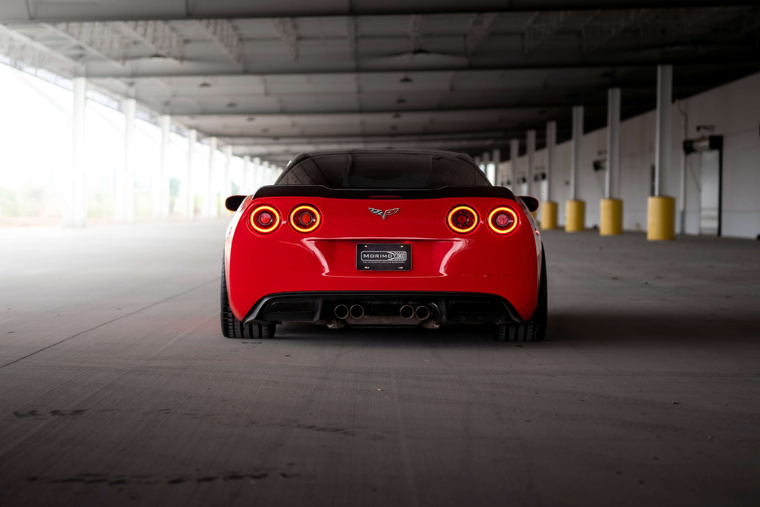 05-13 Chevrolet Corvette C6 XB LED Tail Lights (Red) photo 2