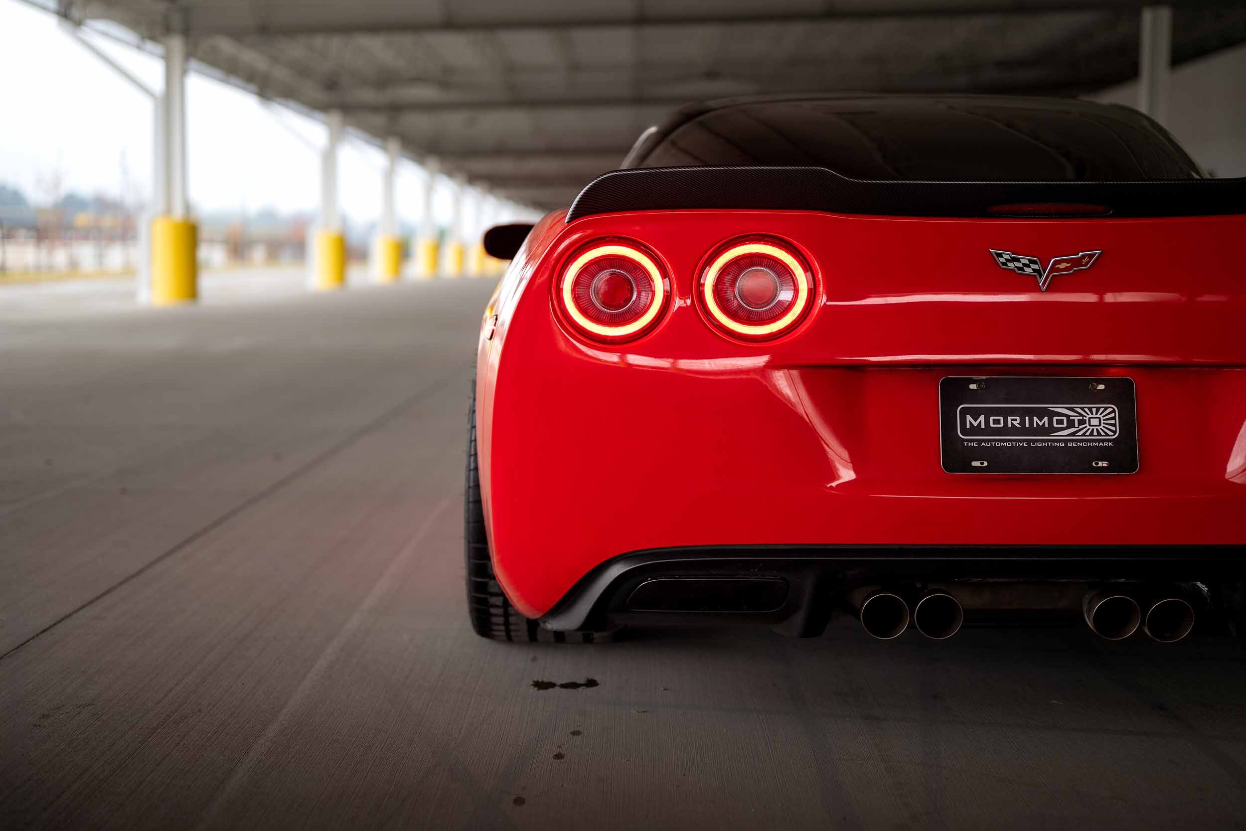 05-13 Chevrolet Corvette C6 XB LED Tail Lights (Red) photo 5