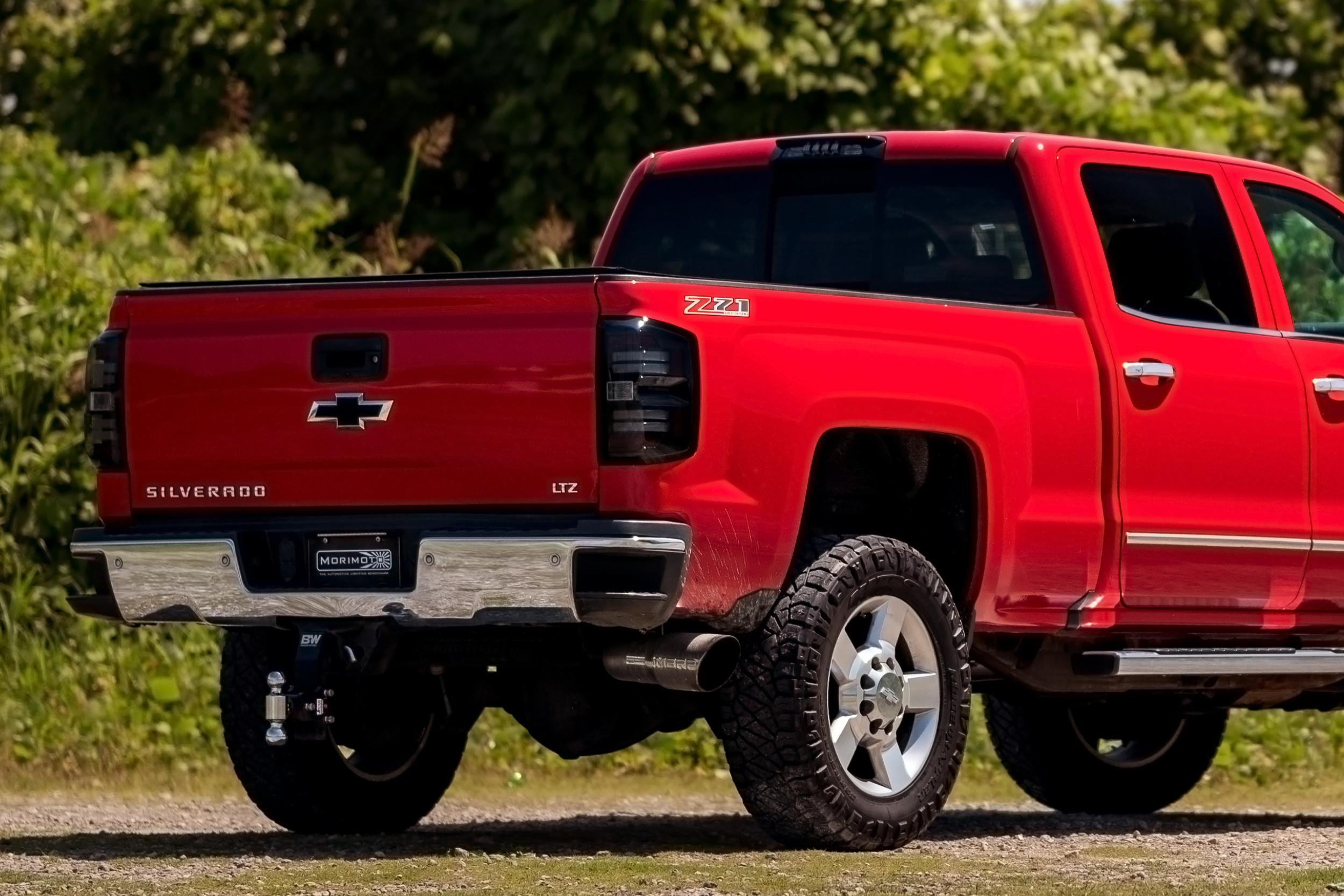15-19 GMC Sierra 3500HD Dually XB LED Tail Lights (Smoked) photo 2