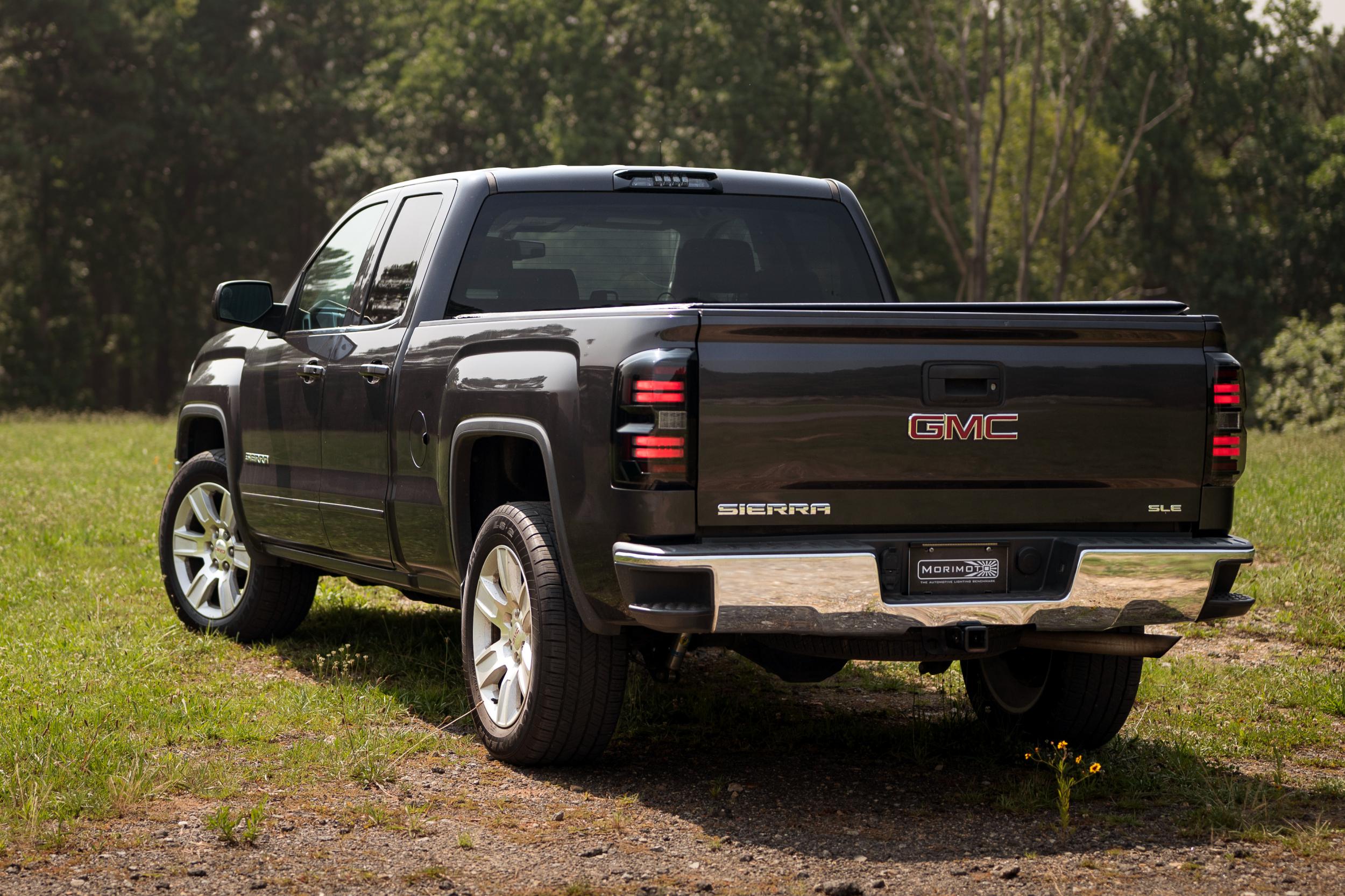 15-19 GMC Sierra 2500HD / 3500HD XB LED Tail Lights (Smoked) photo 2