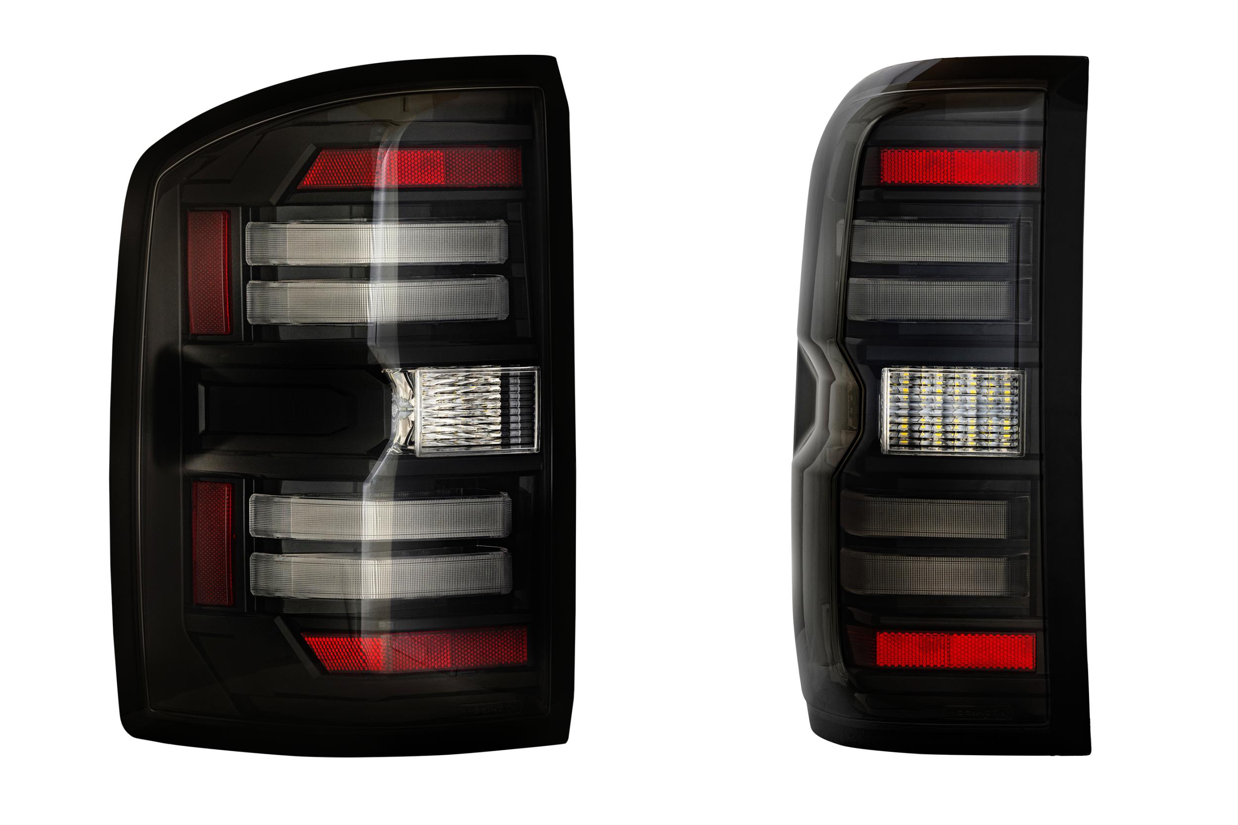 15-19 GMC Sierra 2500HD / 3500HD XB LED Tail Lights (Smoked) photo 4