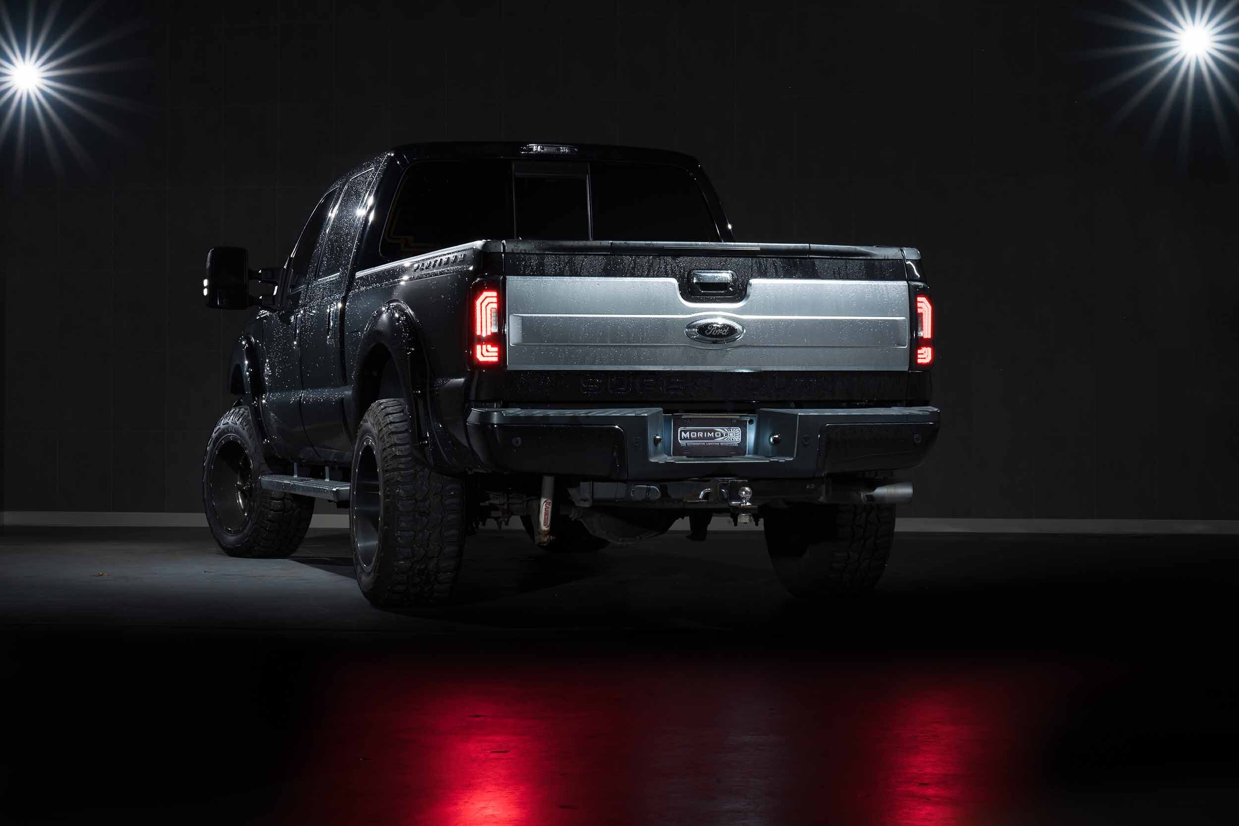 99-16 Ford F-350 Super Duty XB LED Tail Lights (Smoked) photo 3