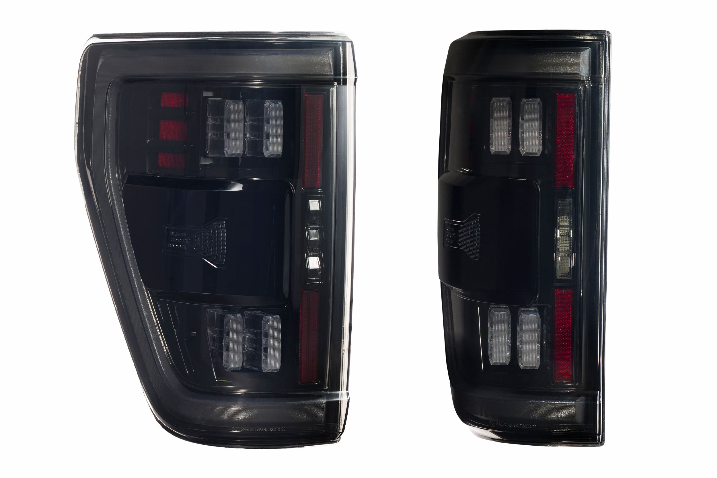 21-23 Ford F-150 XB LED Tail Lights (Smoked) photo 4