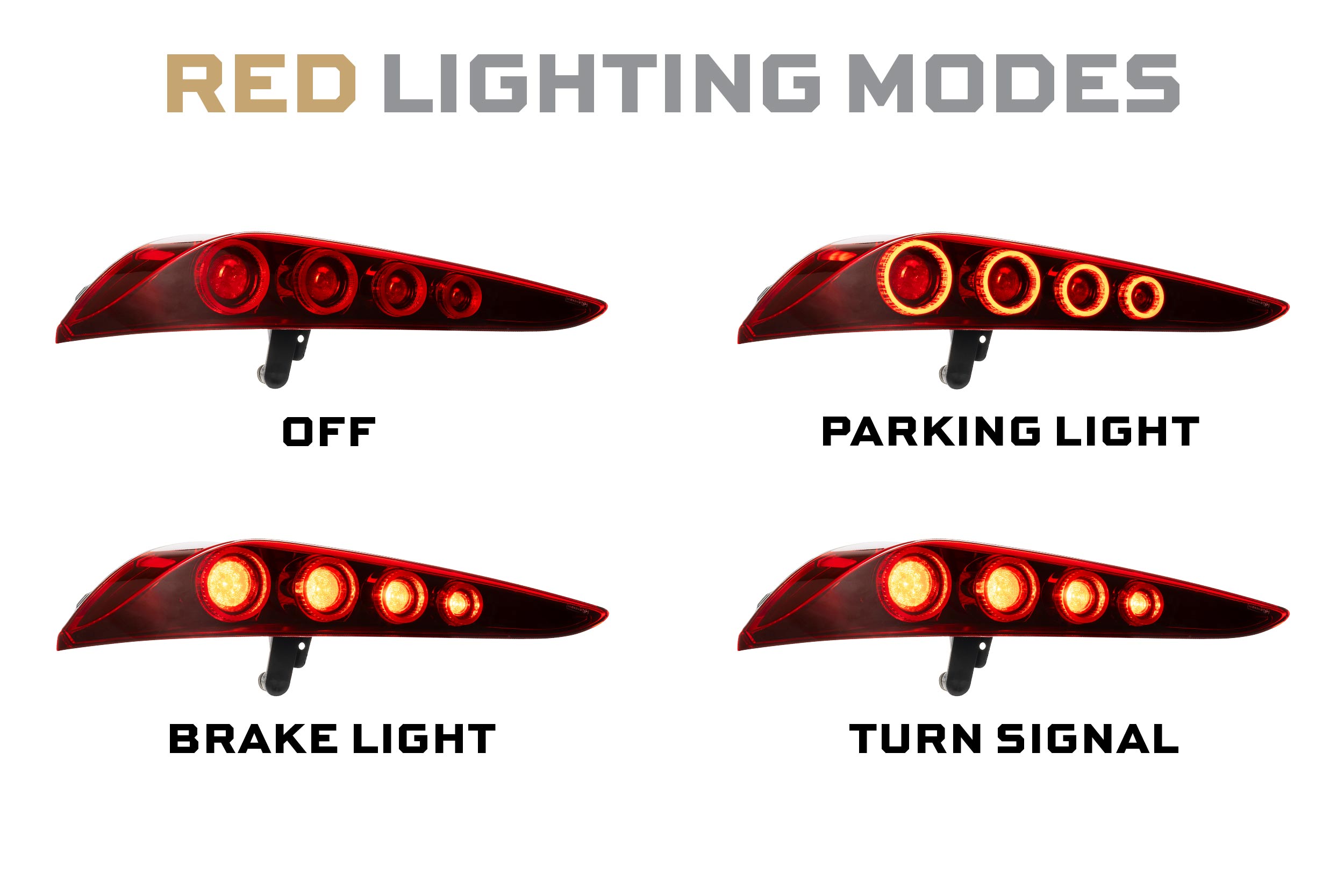 20-26 Toyota Supra XB LED Tail Lights (Red) photo 4