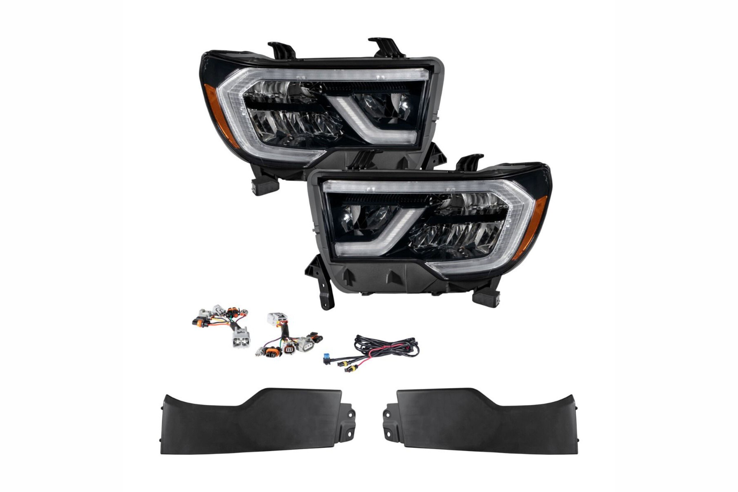 07-13 Toyota Tundra Reflector Headlights photo 4