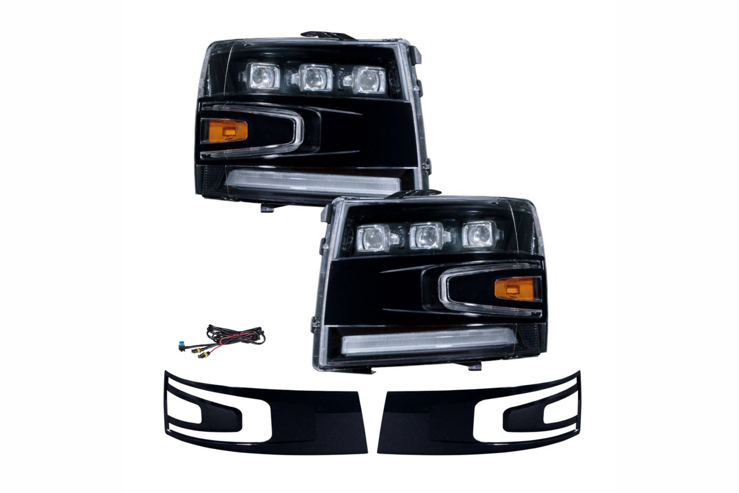 07-13 Chevrolet Silverado Projector Headlights photo 4