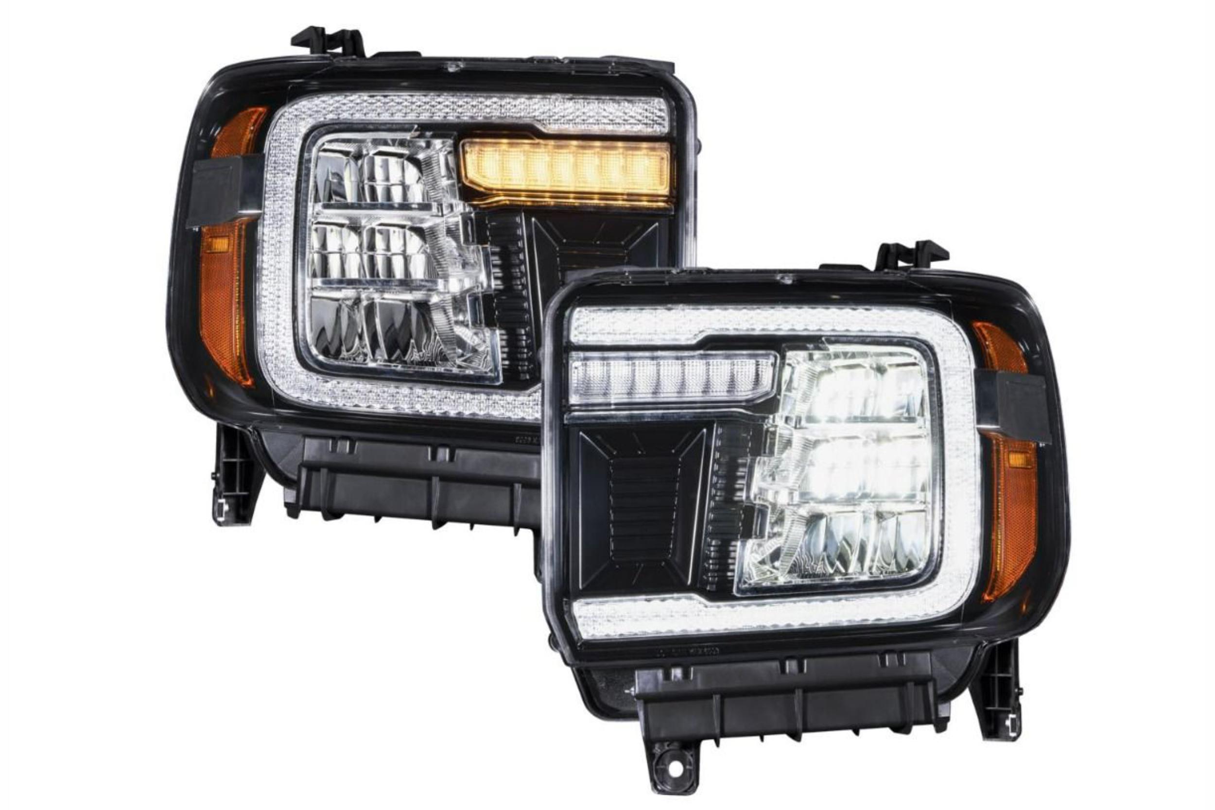 14-18 GMC Sierra Reflector Headlights