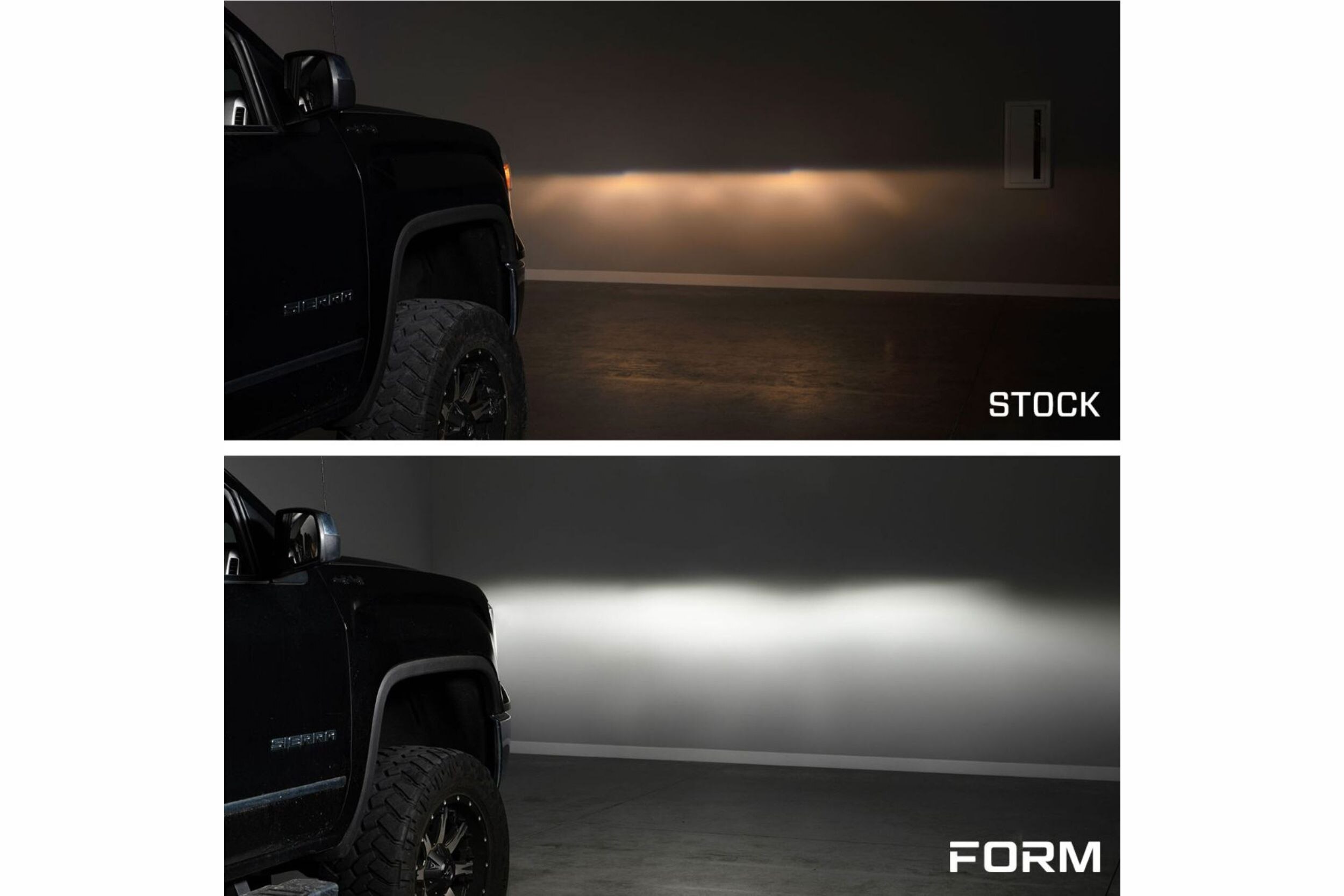 14-18 GMC Sierra Reflector Headlights photo 3